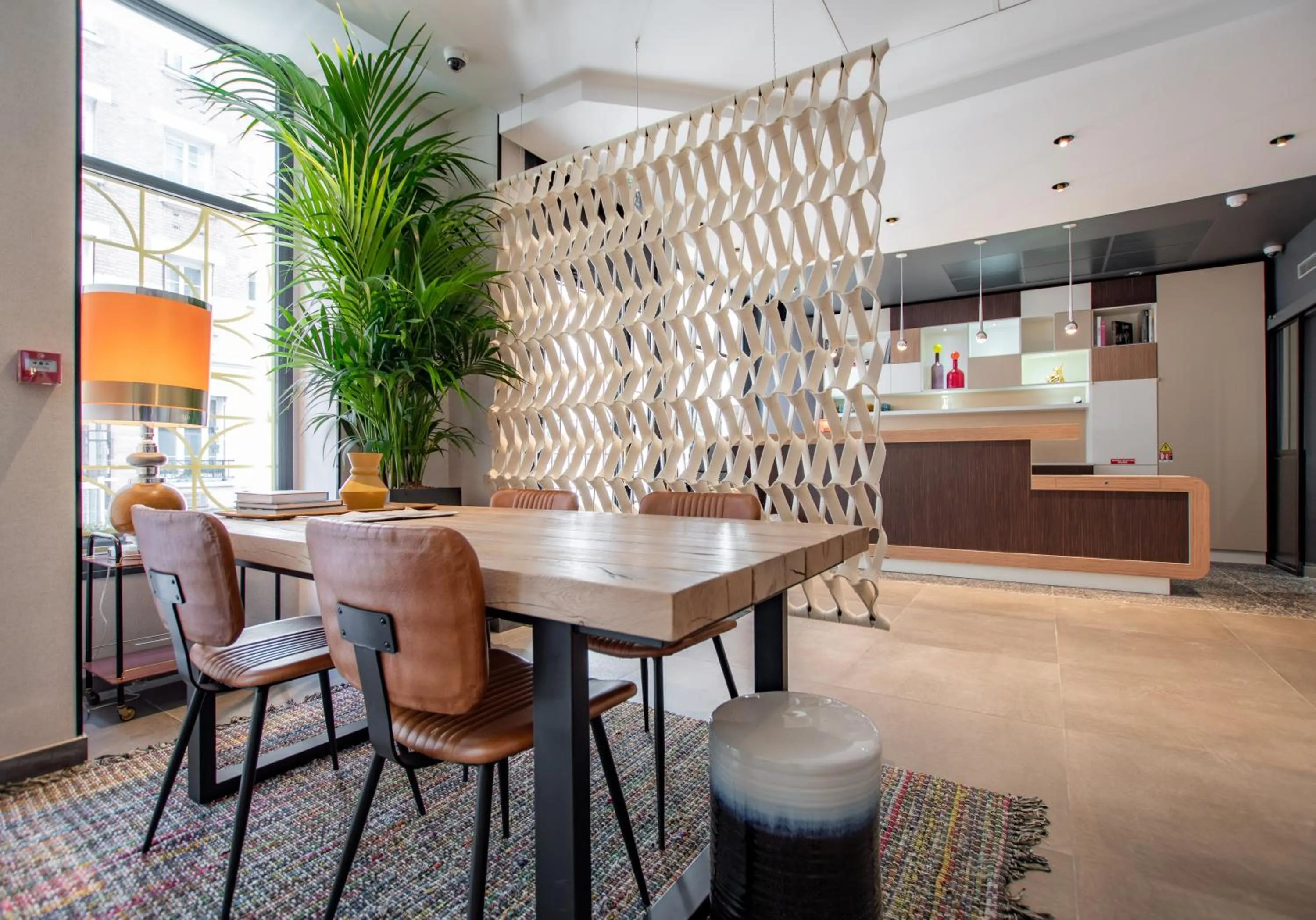 Lobby or reception in Hôtel de L'Esperance