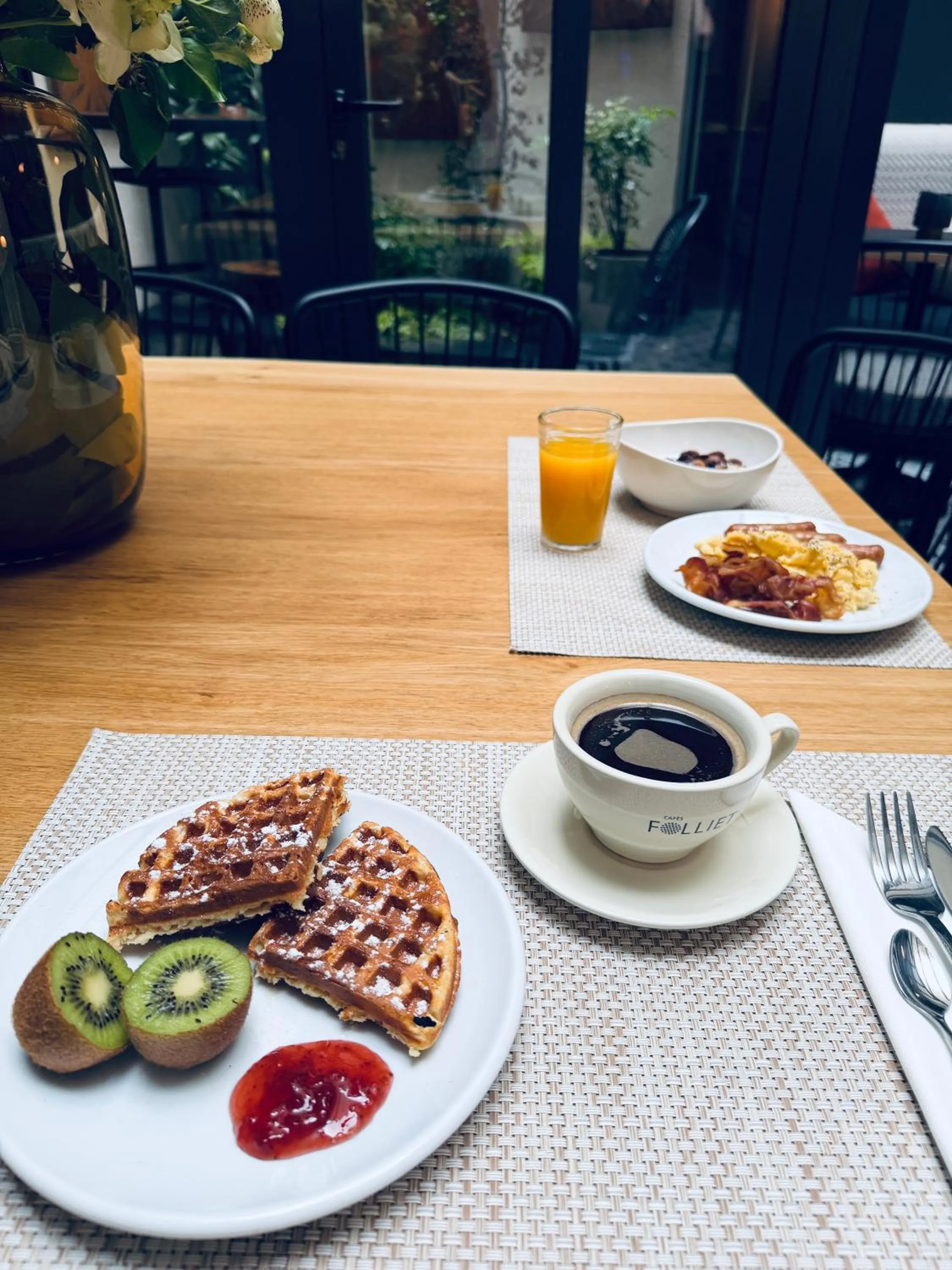 Breakfast in Hôtel de L'Esperance