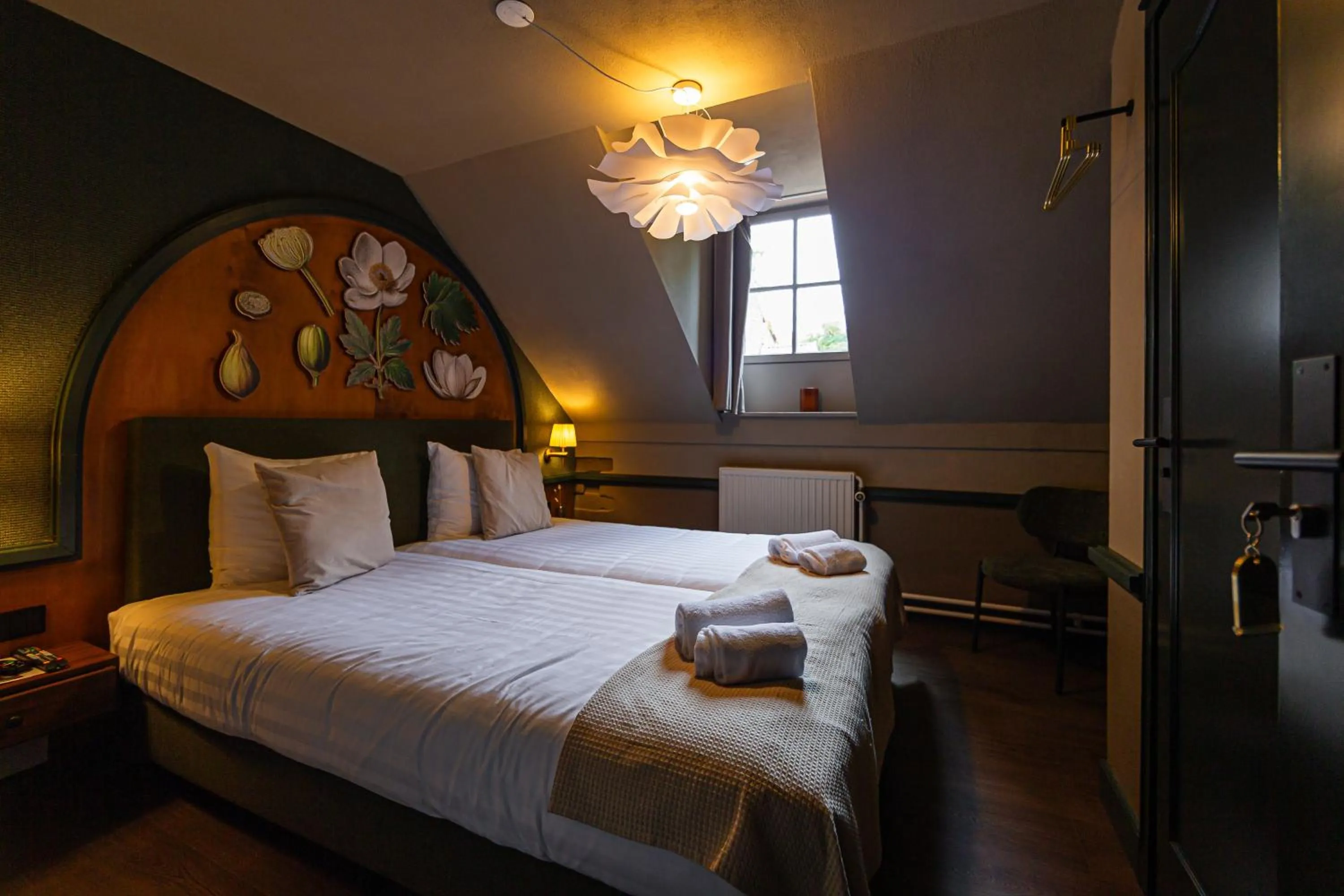 Bed in Buitenplaats Kasteel Elsloo