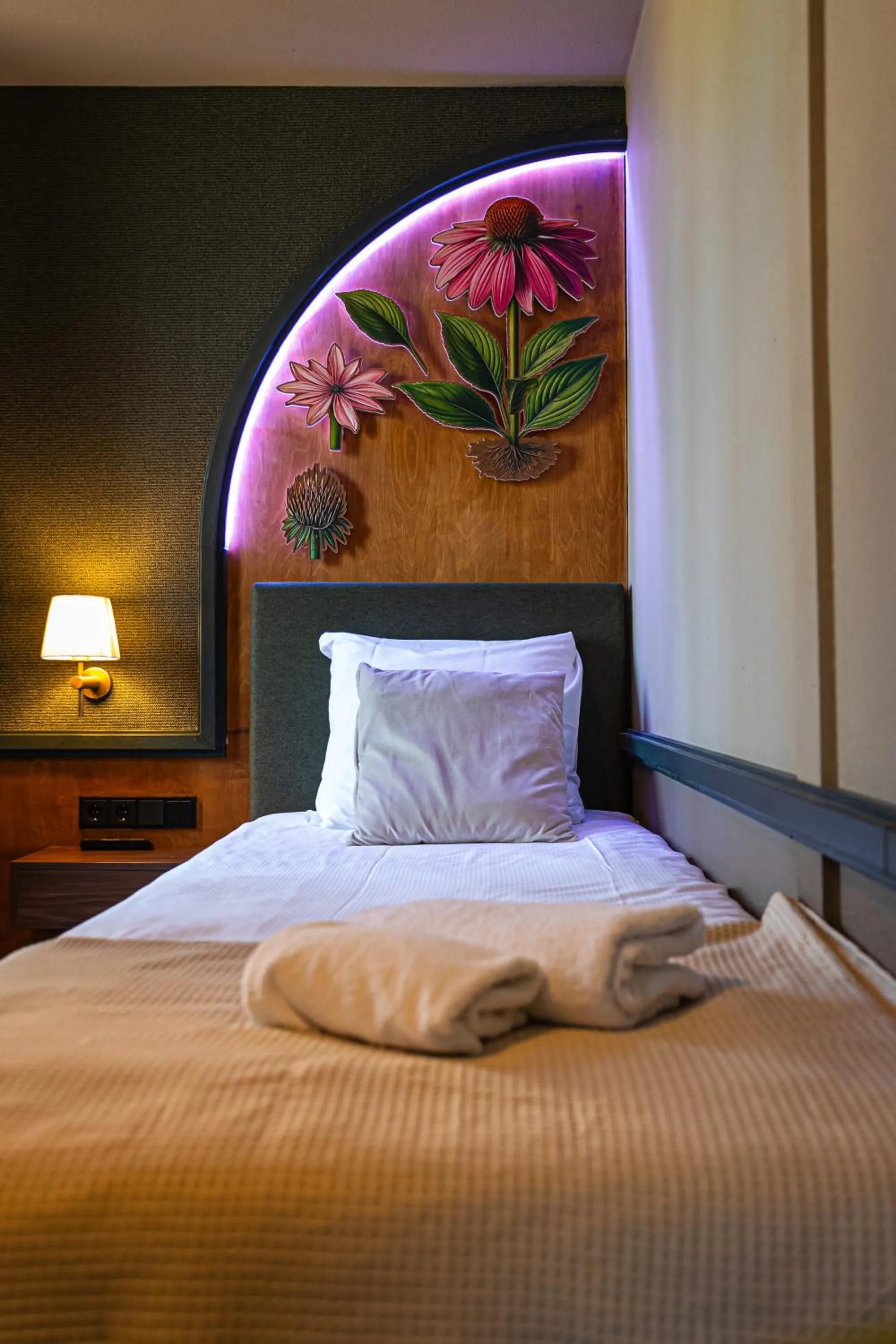 Bed in Buitenplaats Kasteel Elsloo