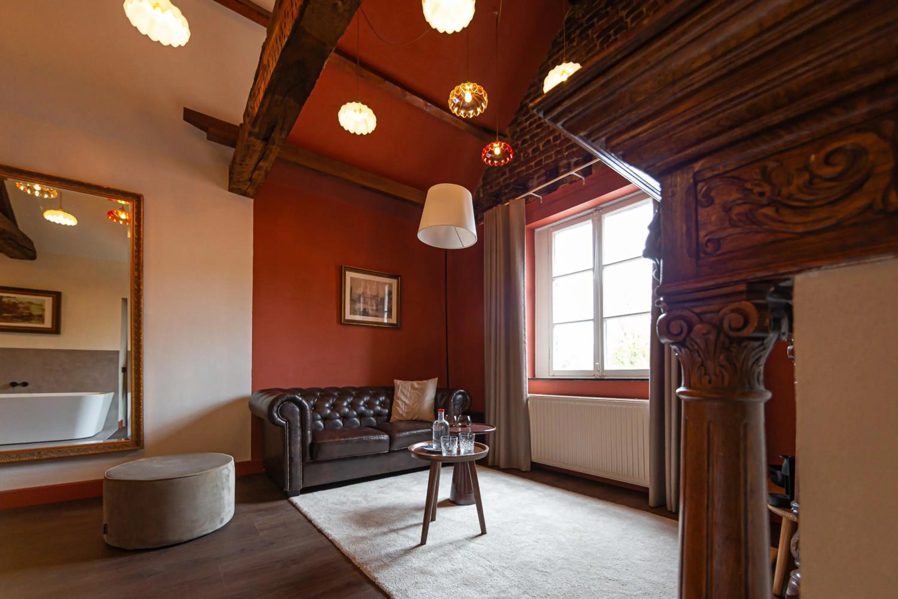 Seating area in Buitenplaats Kasteel Elsloo