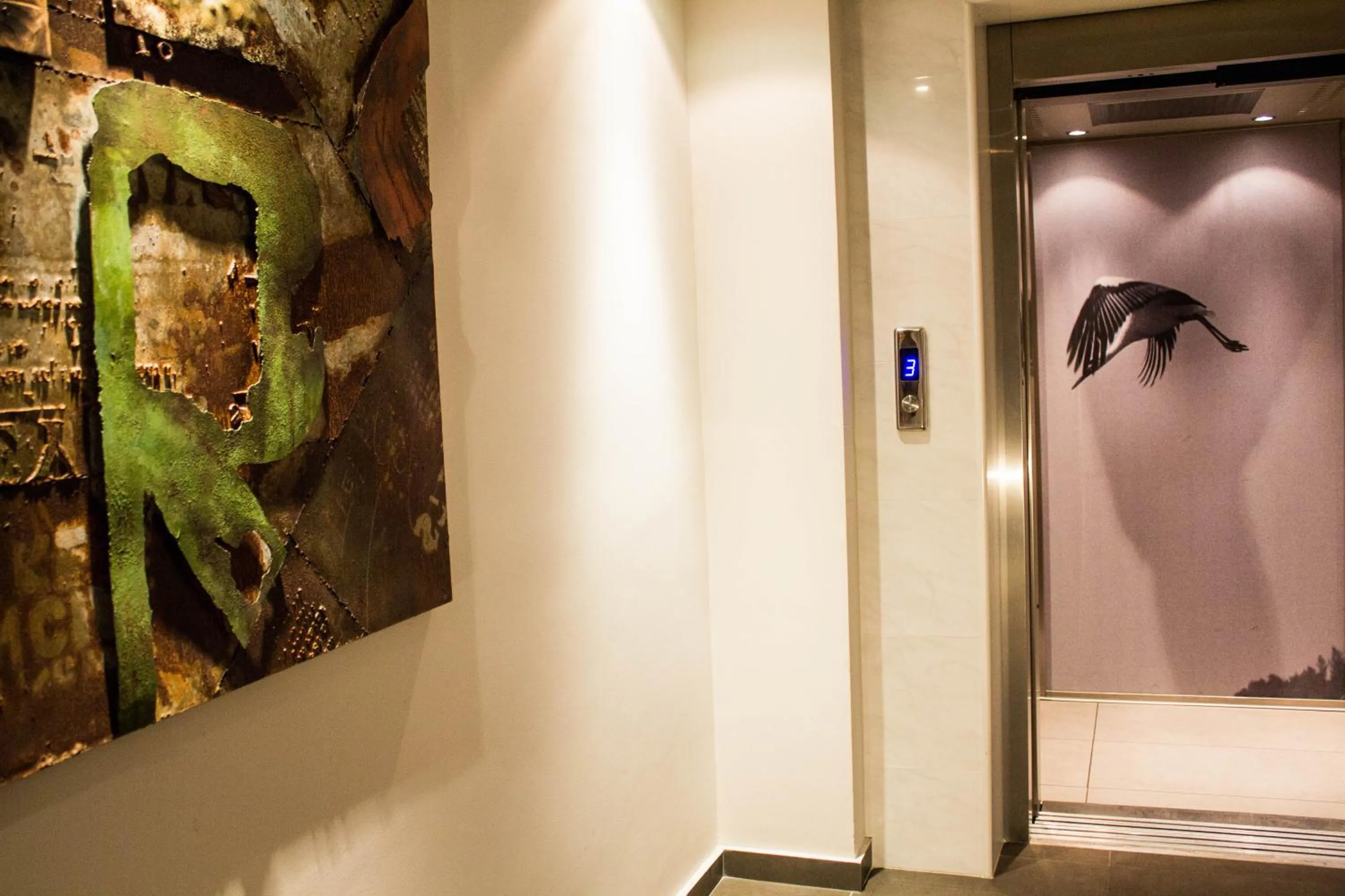 Decorative detail in Hotel Iliana