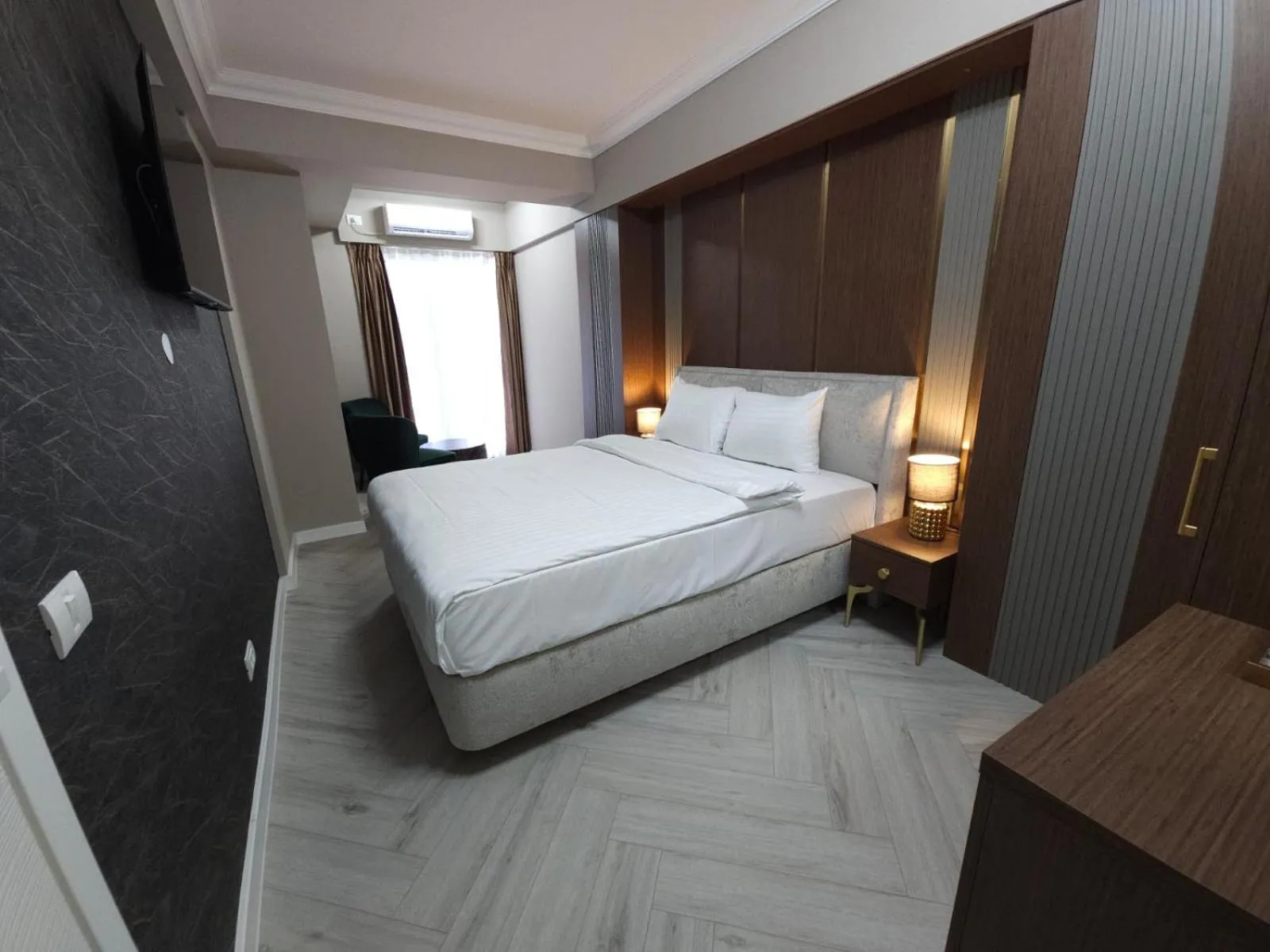 Bed in Ganzo Boutique Hotel