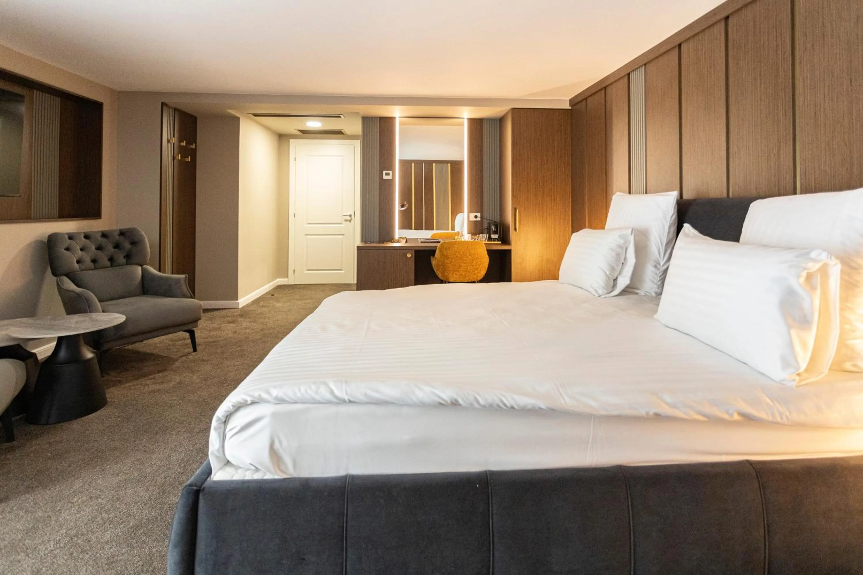 Bed in Ganzo Boutique Hotel