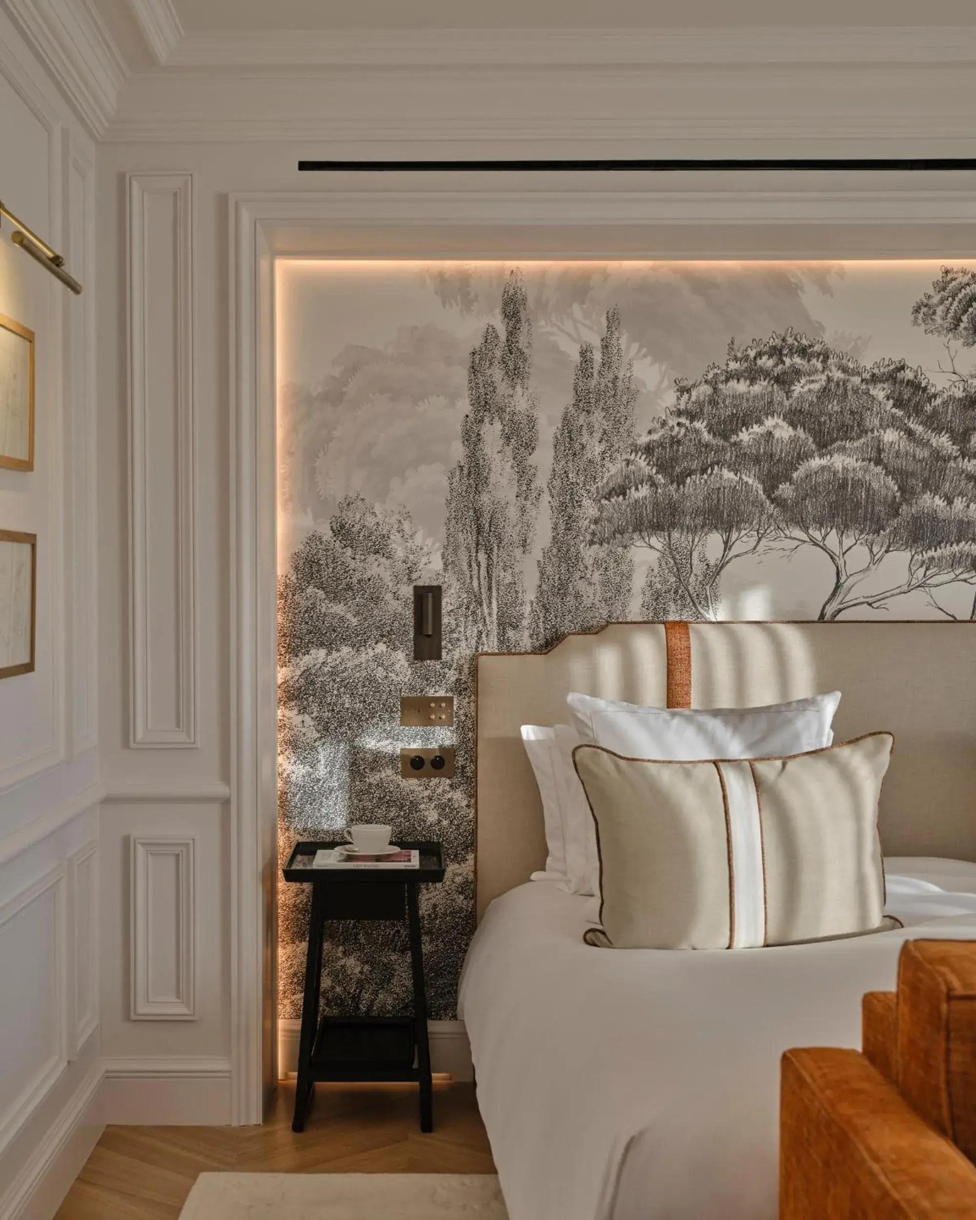 Junior Suite with Garden View in Airelles Château de la Messardière Junior Suite with Garden View in Airelles Château de la Messardière