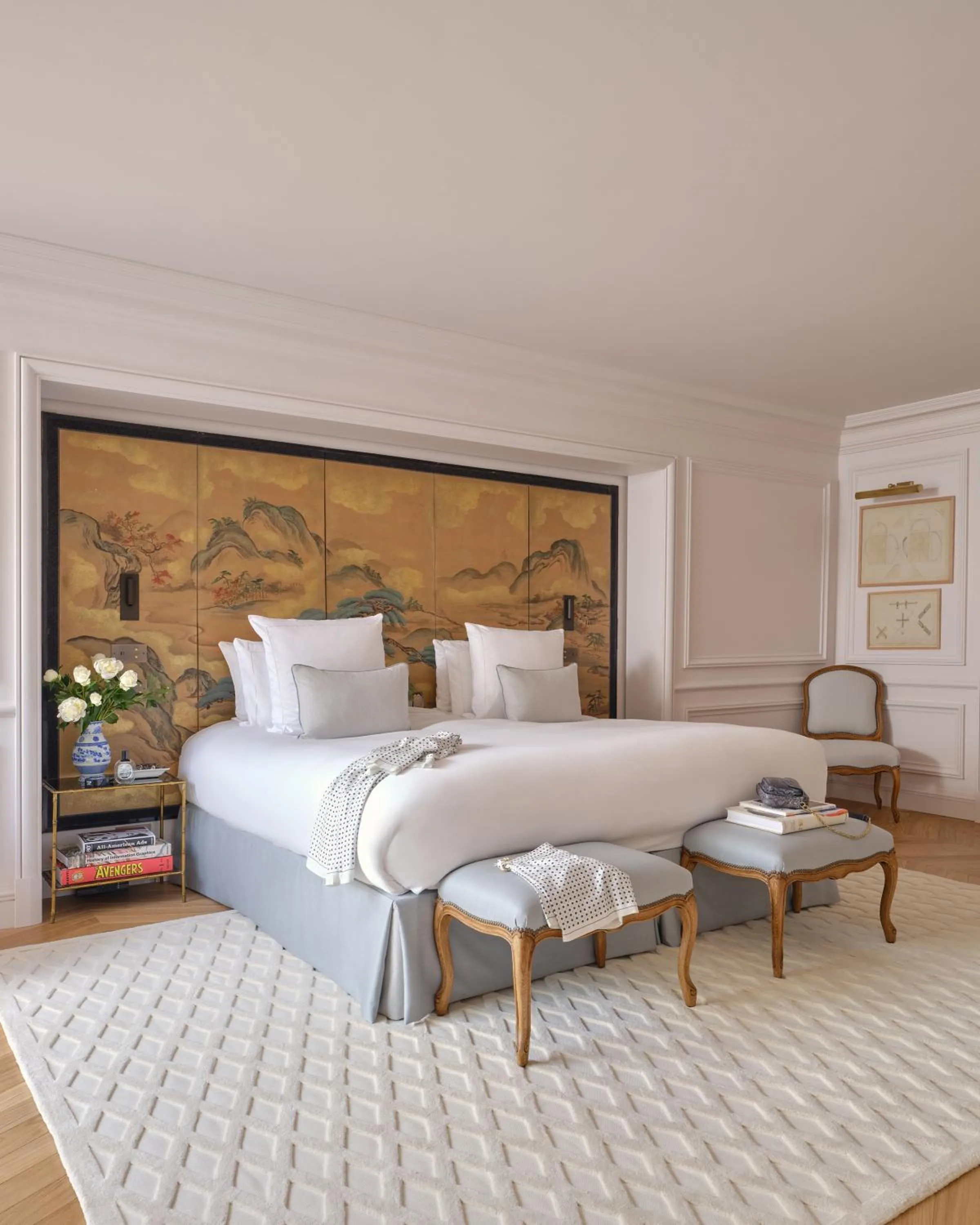 Bed in Airelles Château de la Messardière