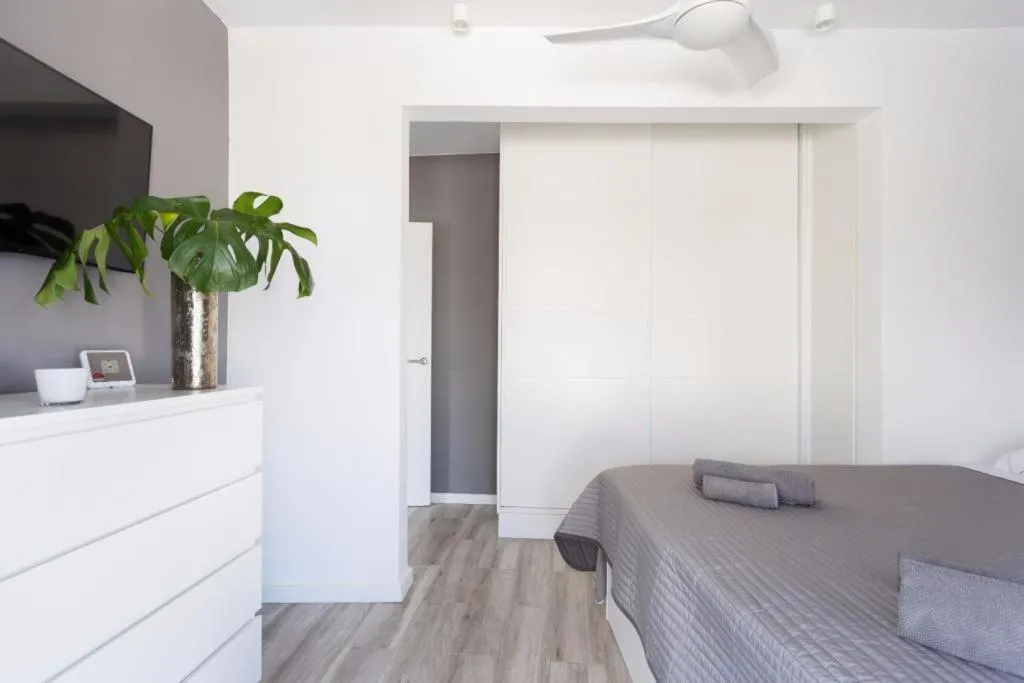 Bed in Apartment Pearl