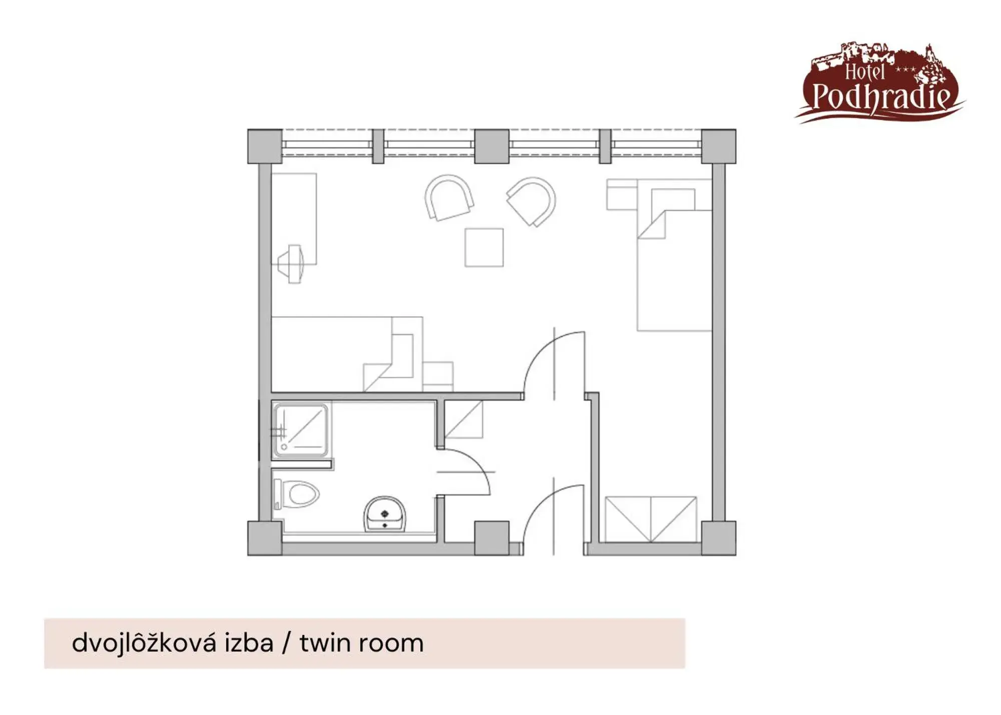 Photo of the whole room in Hotel Podhradie Photo of the whole room in Hotel Podhradie