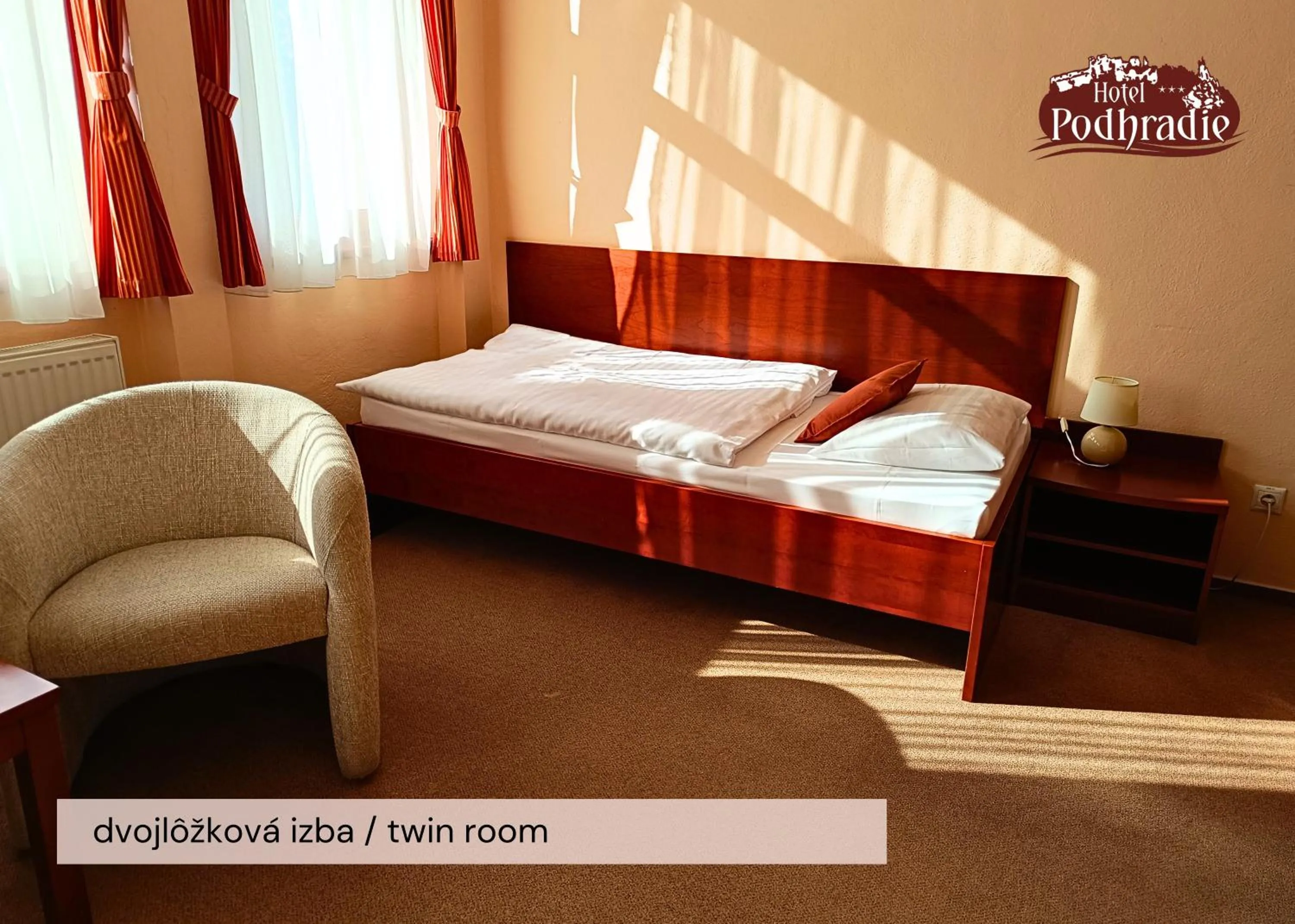 furniture, Bed in Hotel Podhradie