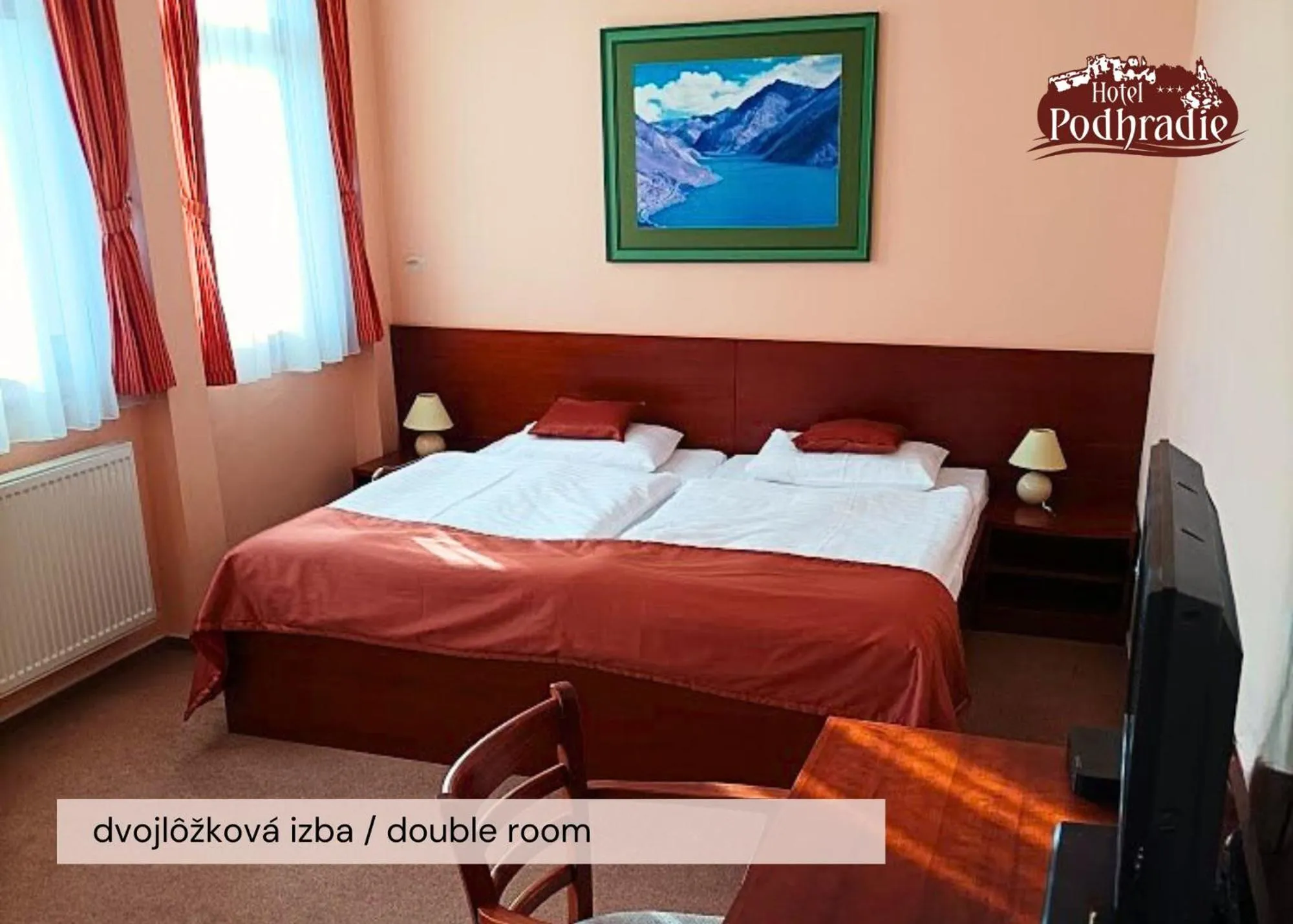 Bed in Hotel Podhradie