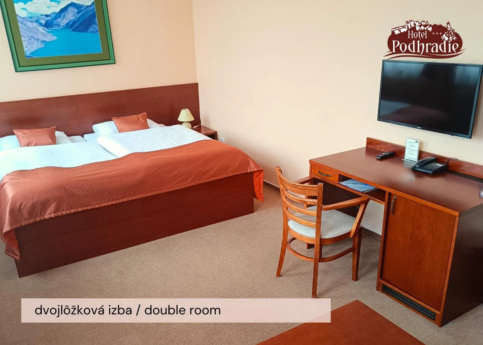 Bed in Hotel Podhradie