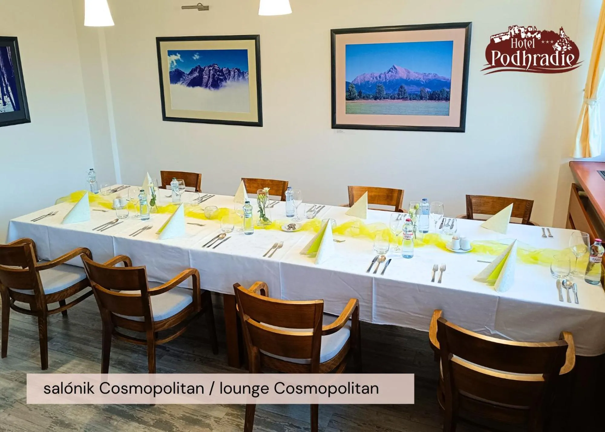 Restaurant/places to eat in Hotel Podhradie