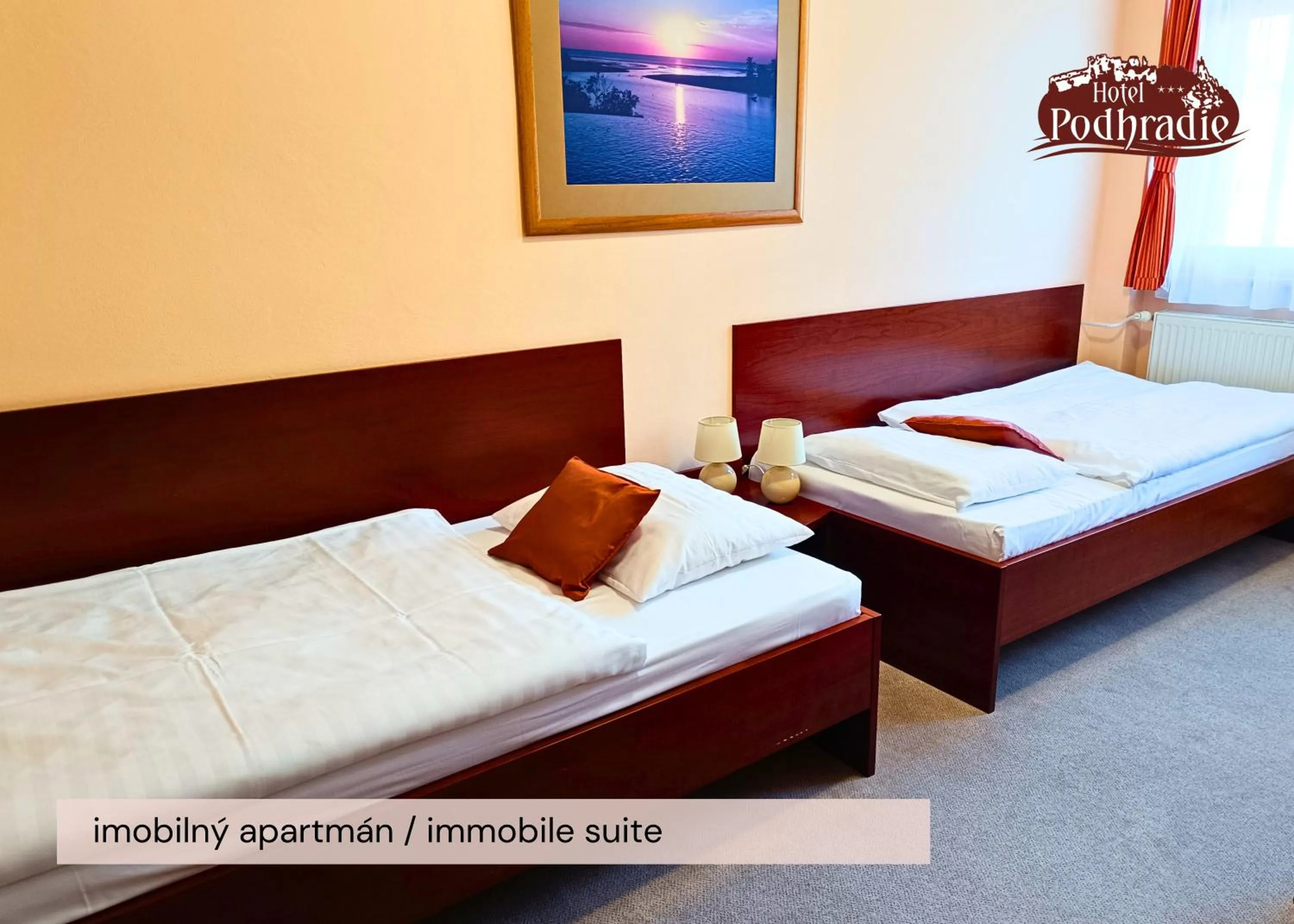 Bed in Hotel Podhradie