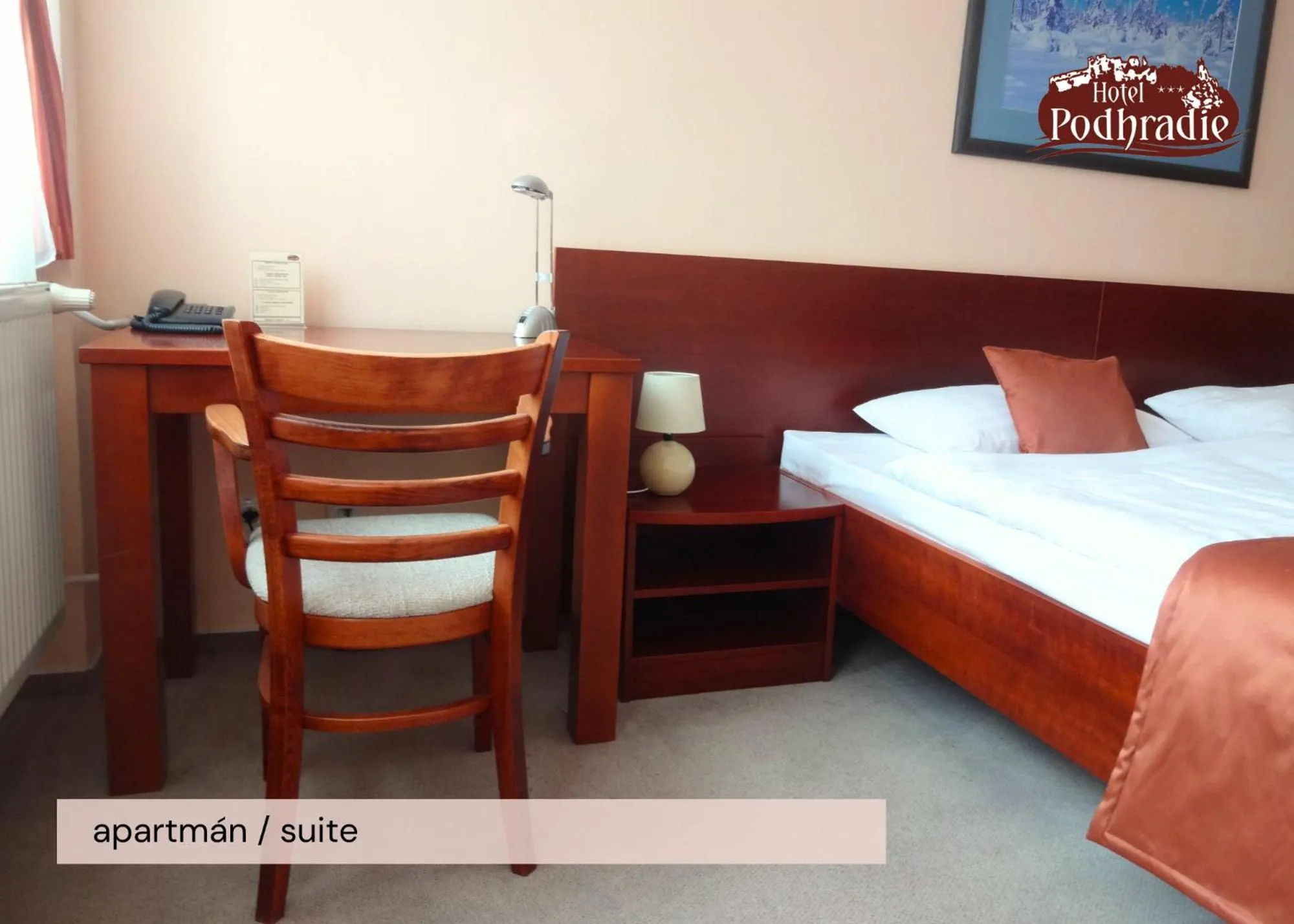 Bed in Hotel Podhradie