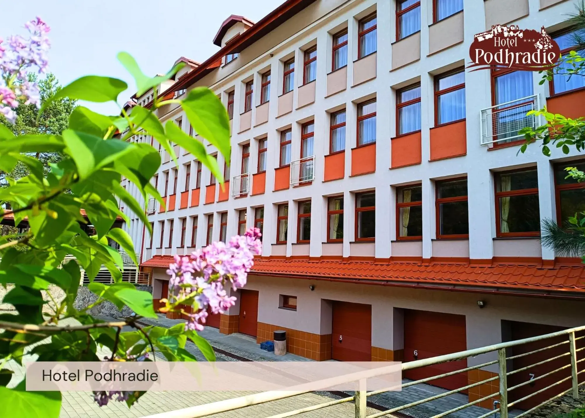 Property building in Hotel Podhradie Property building in Hotel Podhradie