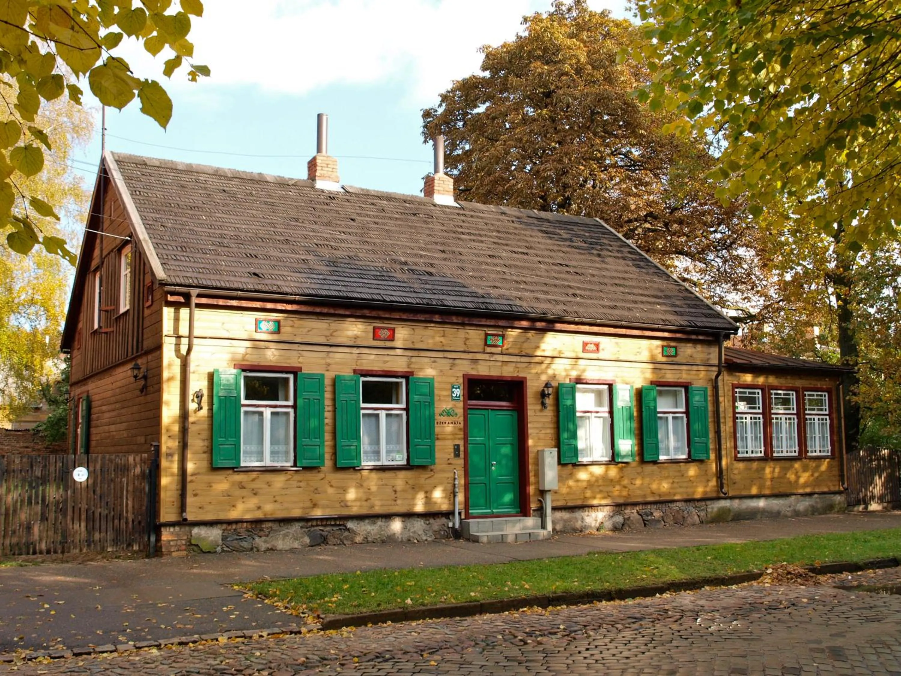 Facade/entrance in Ezera Maja
