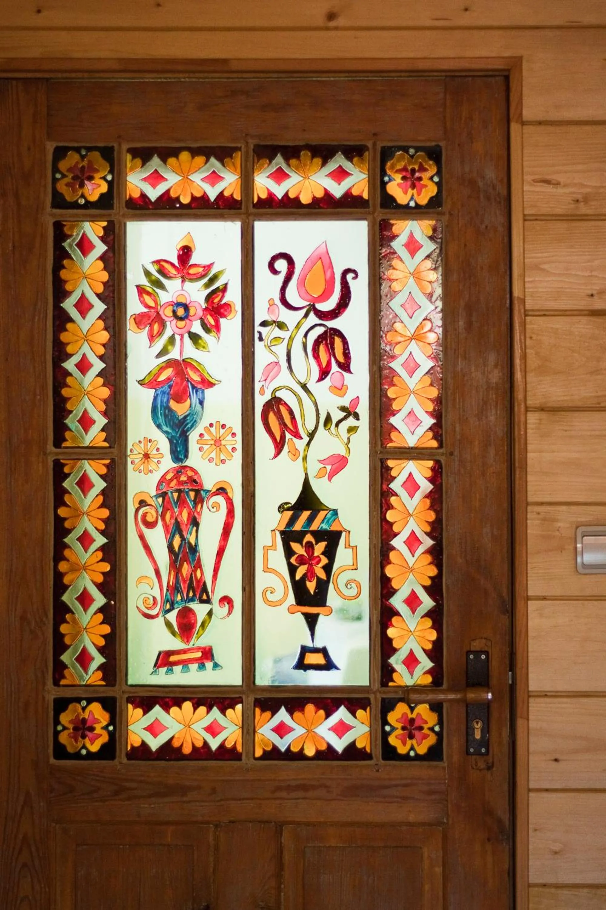 Decorative detail in Ezera Maja
