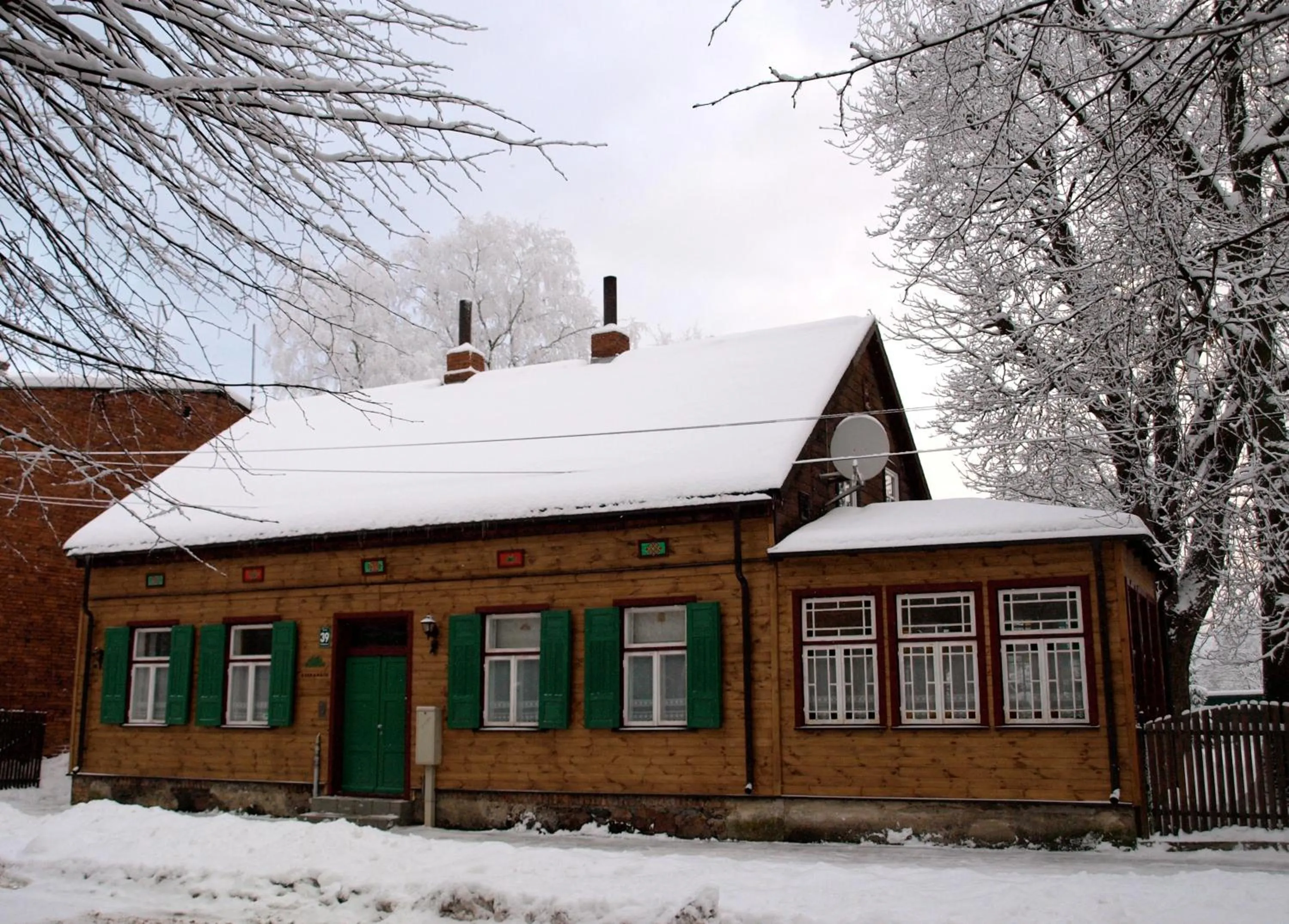 Facade/entrance in Ezera Maja