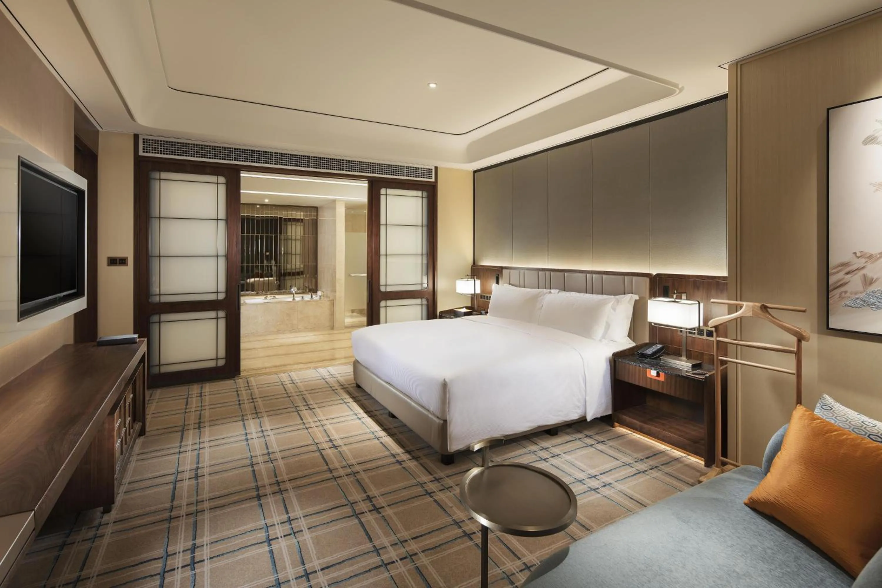 Bedroom, Bed in Hilton Fuzhou