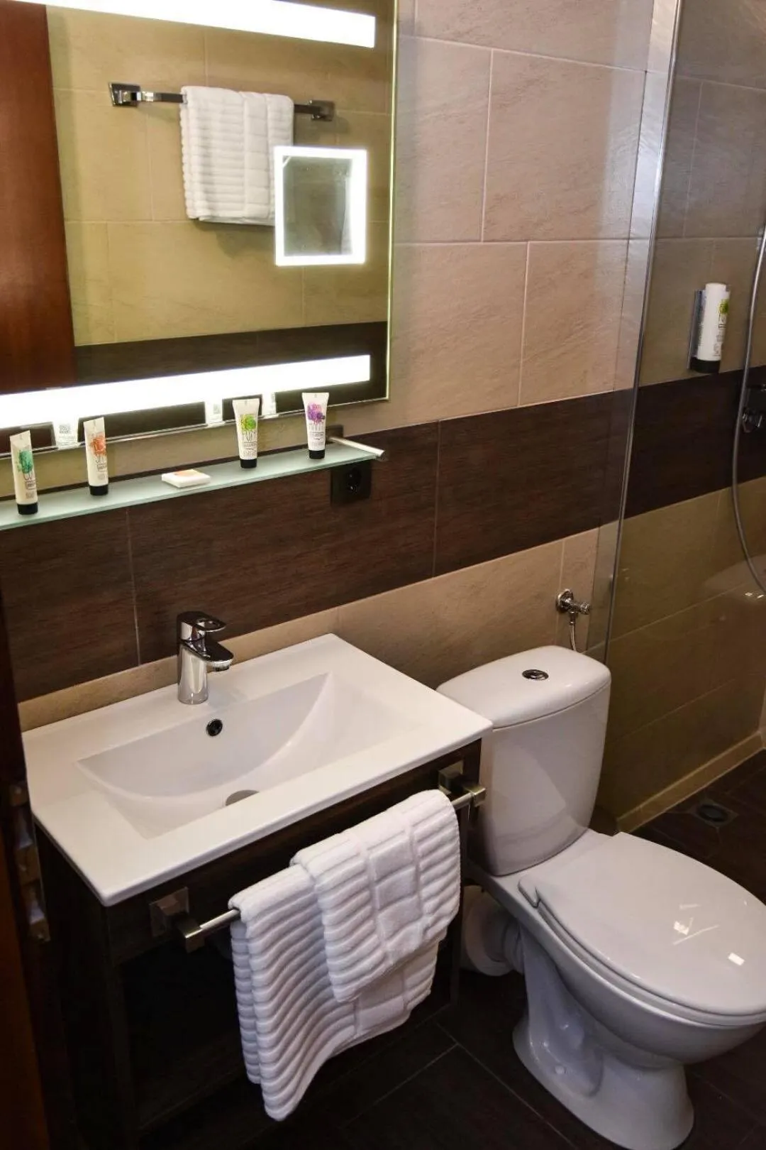 Bathroom in Martins Klause Airport Messe Hotel - Self Check-In