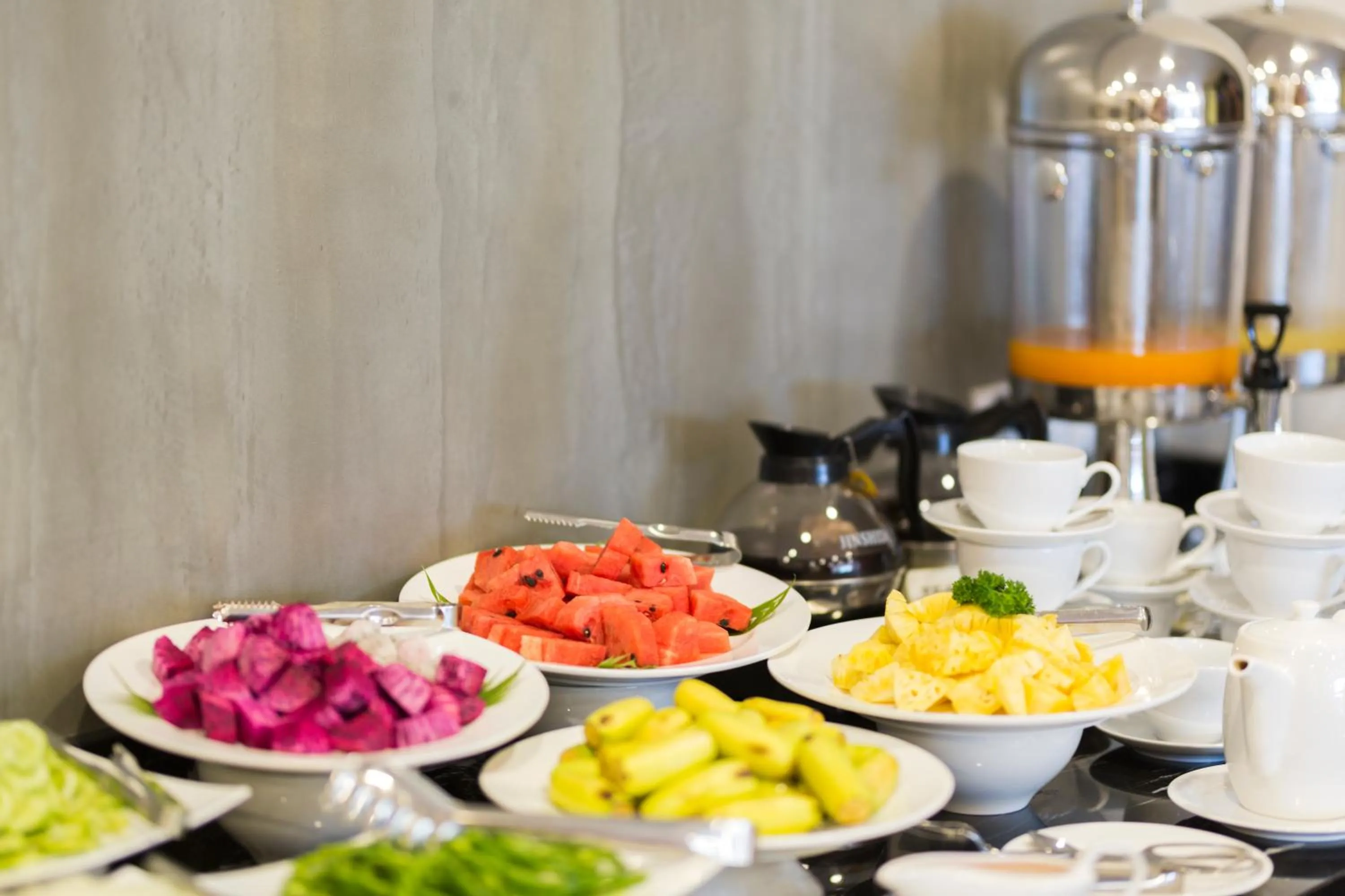 Continental breakfast in SIM Boutique Hotel
