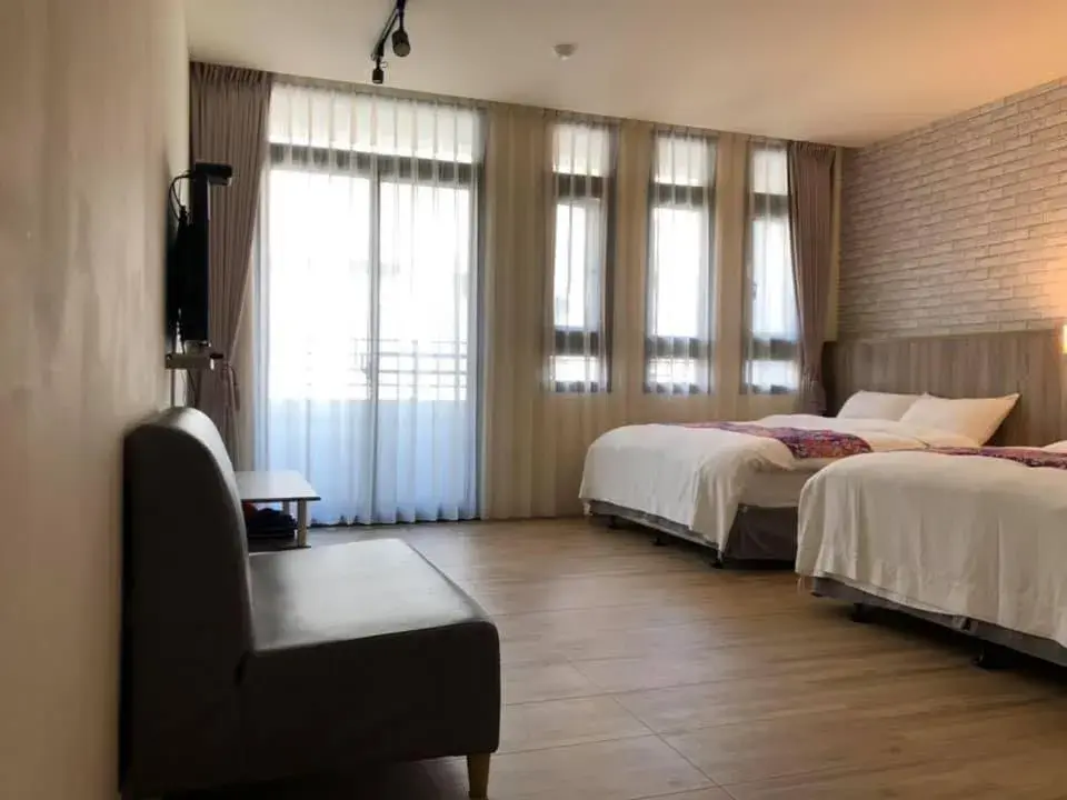 Standard Quadruple Room in 南庄漫晨旅店Nanzhuang Manchen B&B Standard Quadruple Room in 南庄漫晨旅店Nanzhuang Manchen B&B