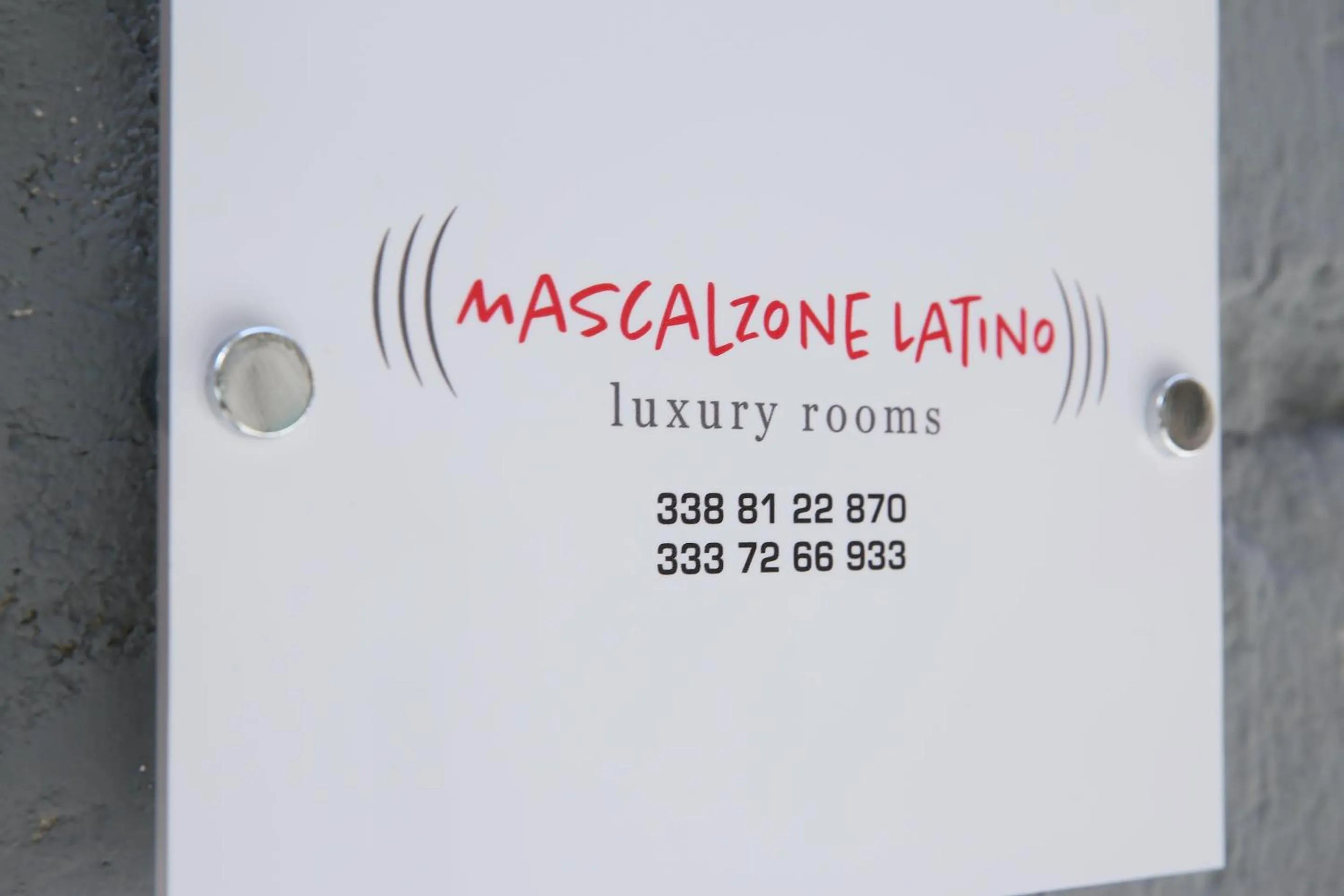 Day in Mascalzone latino luxury rooms