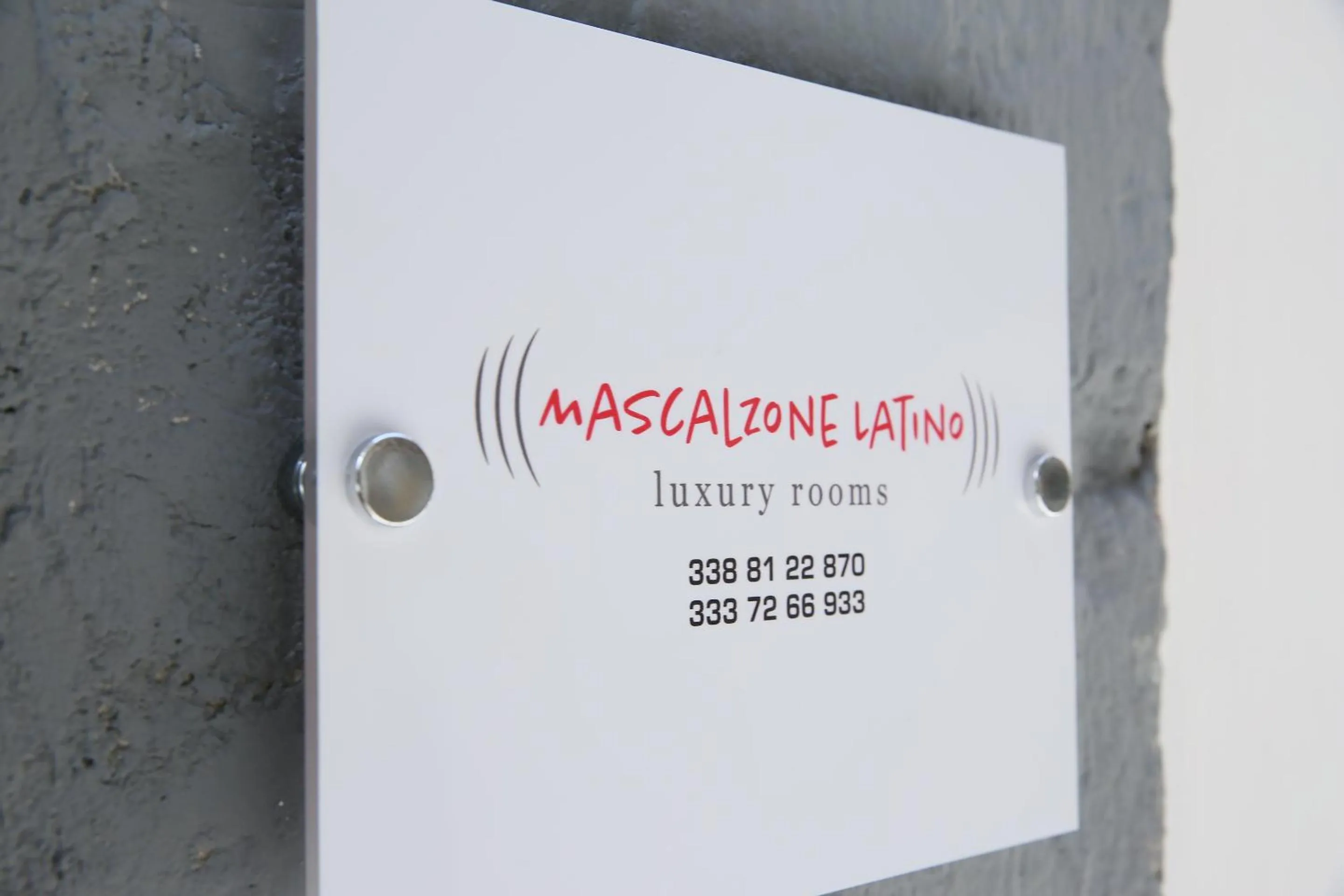 Property building in Mascalzone latino luxury rooms