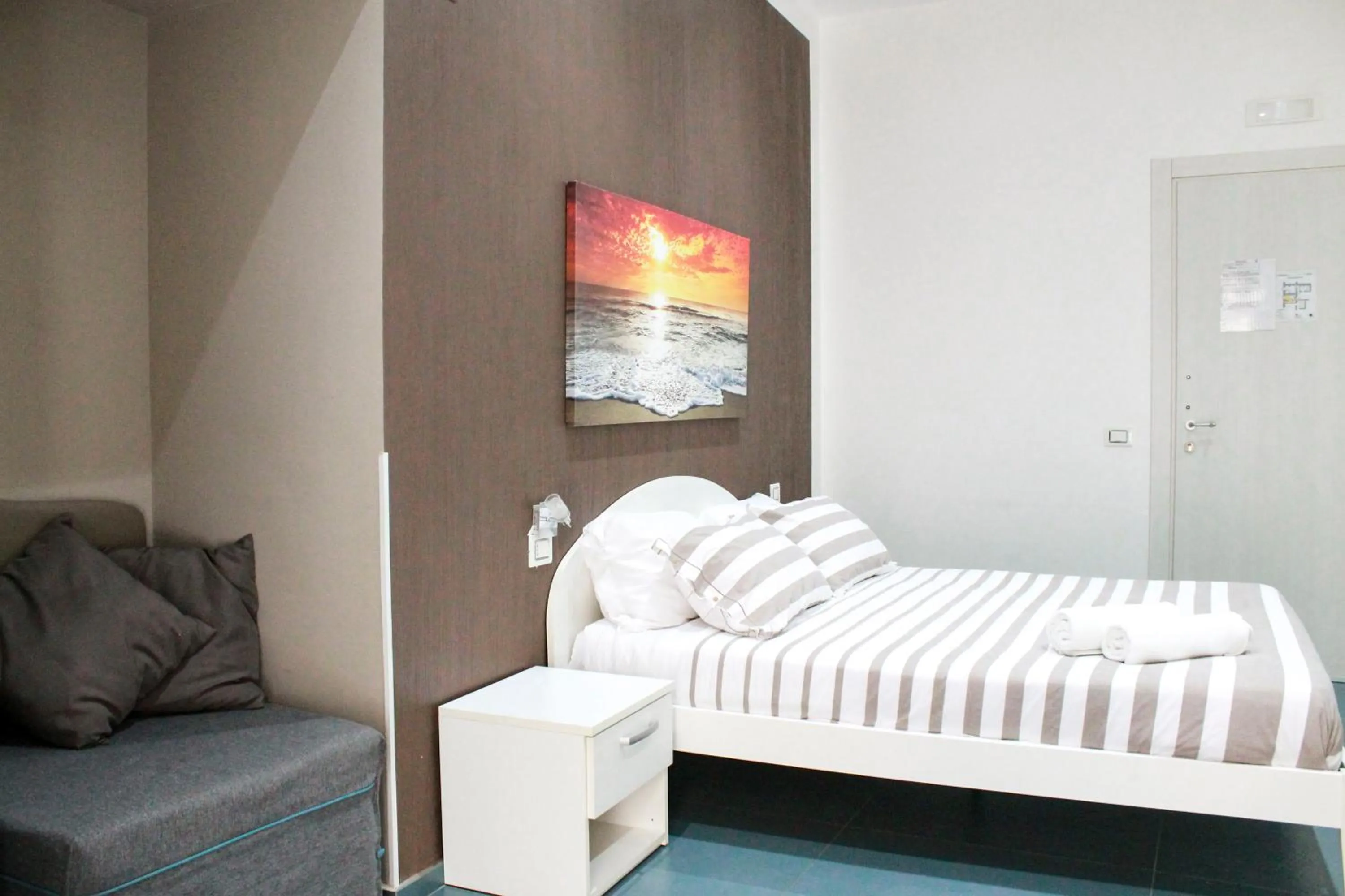 Bed in Mascalzone latino luxury rooms