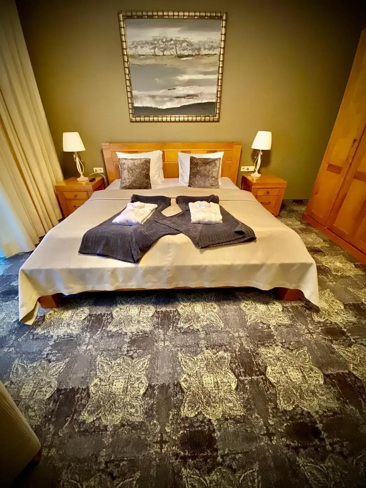 Bedroom, Bed in Baltvilla Bedroom, Bed in Baltvilla