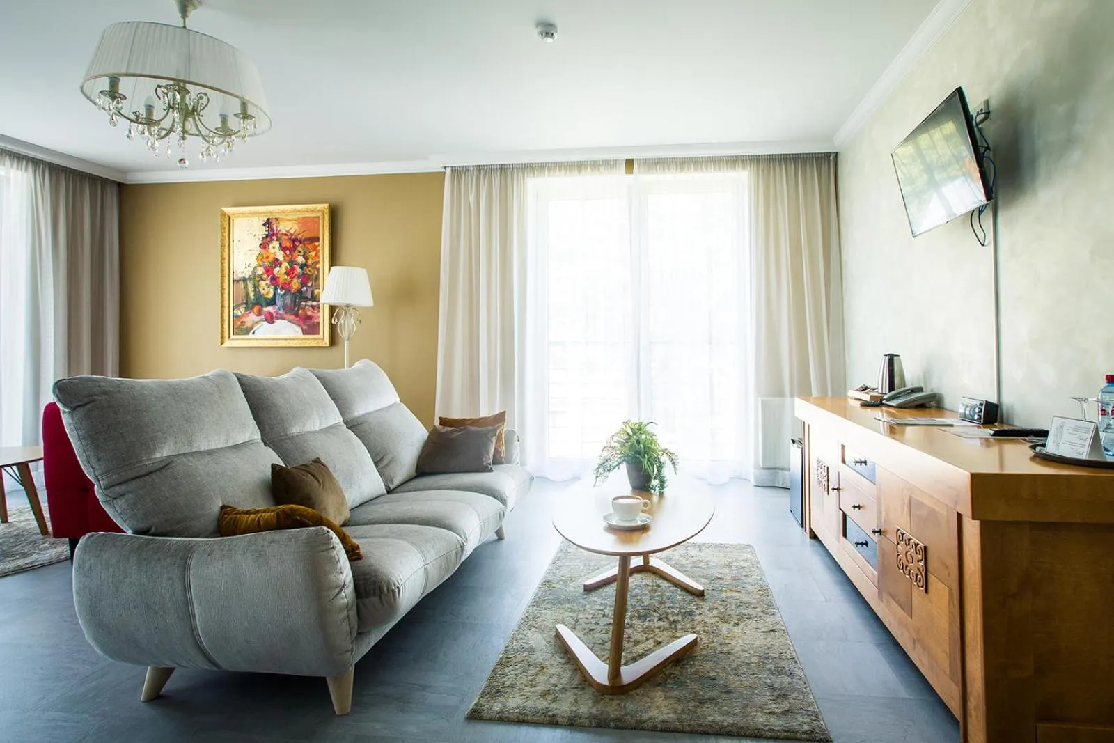 Living room in Baltvilla