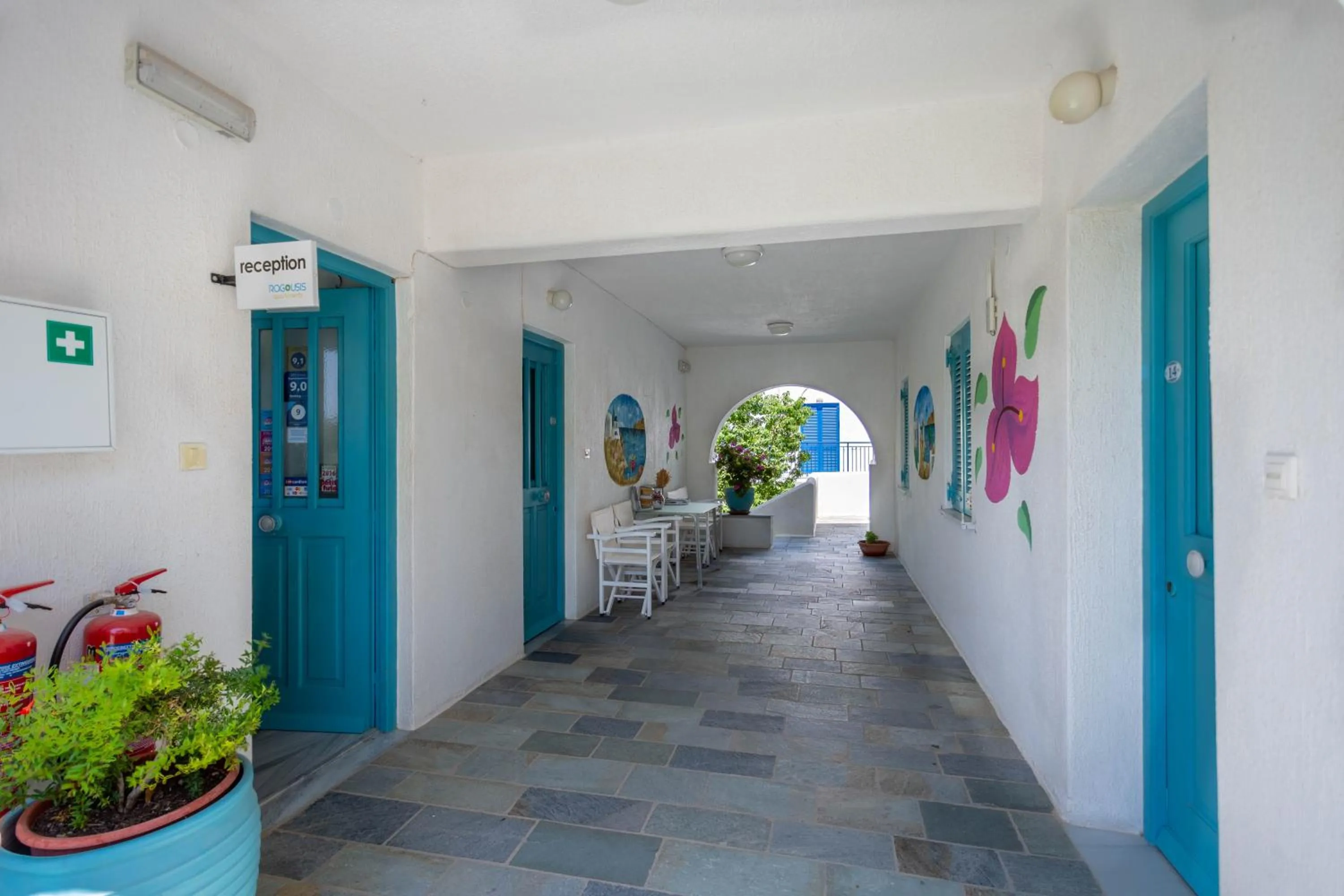 Lobby or reception in Ragousis Apartments