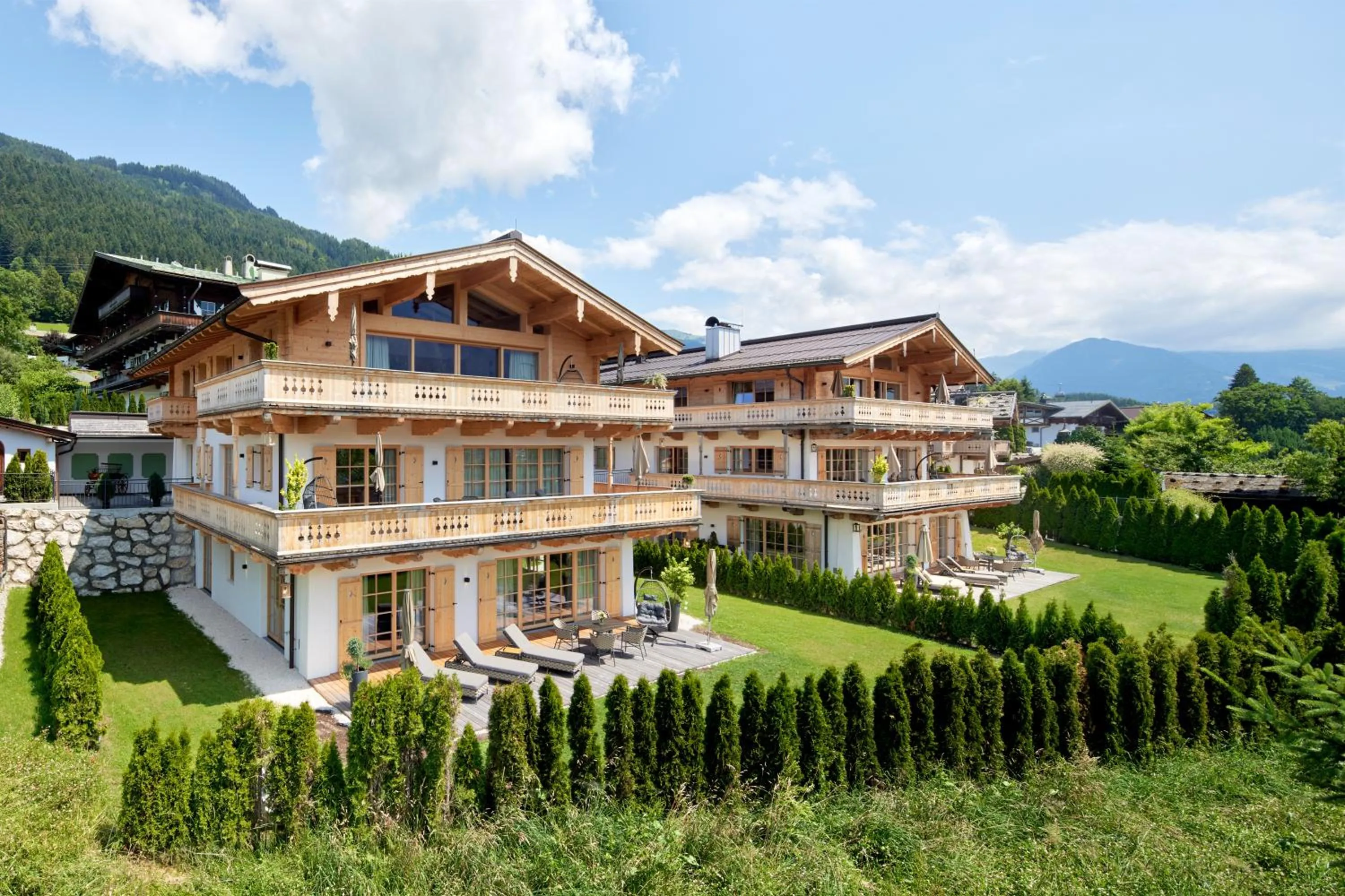 Property building in Tennerhof Luxury Chalets