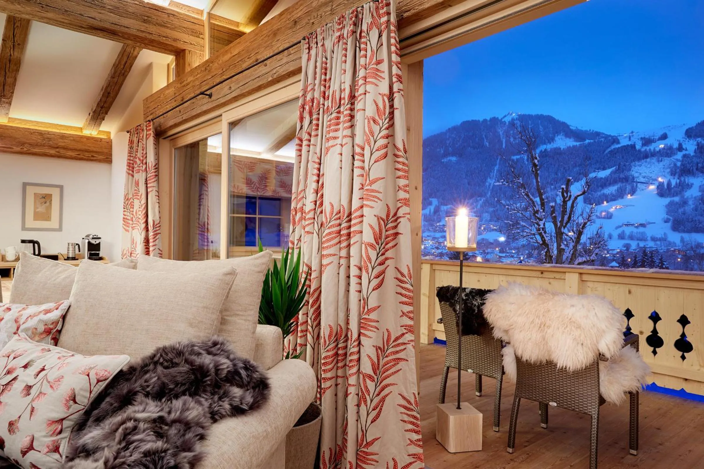 Mountain view in Tennerhof Luxury Chalets
