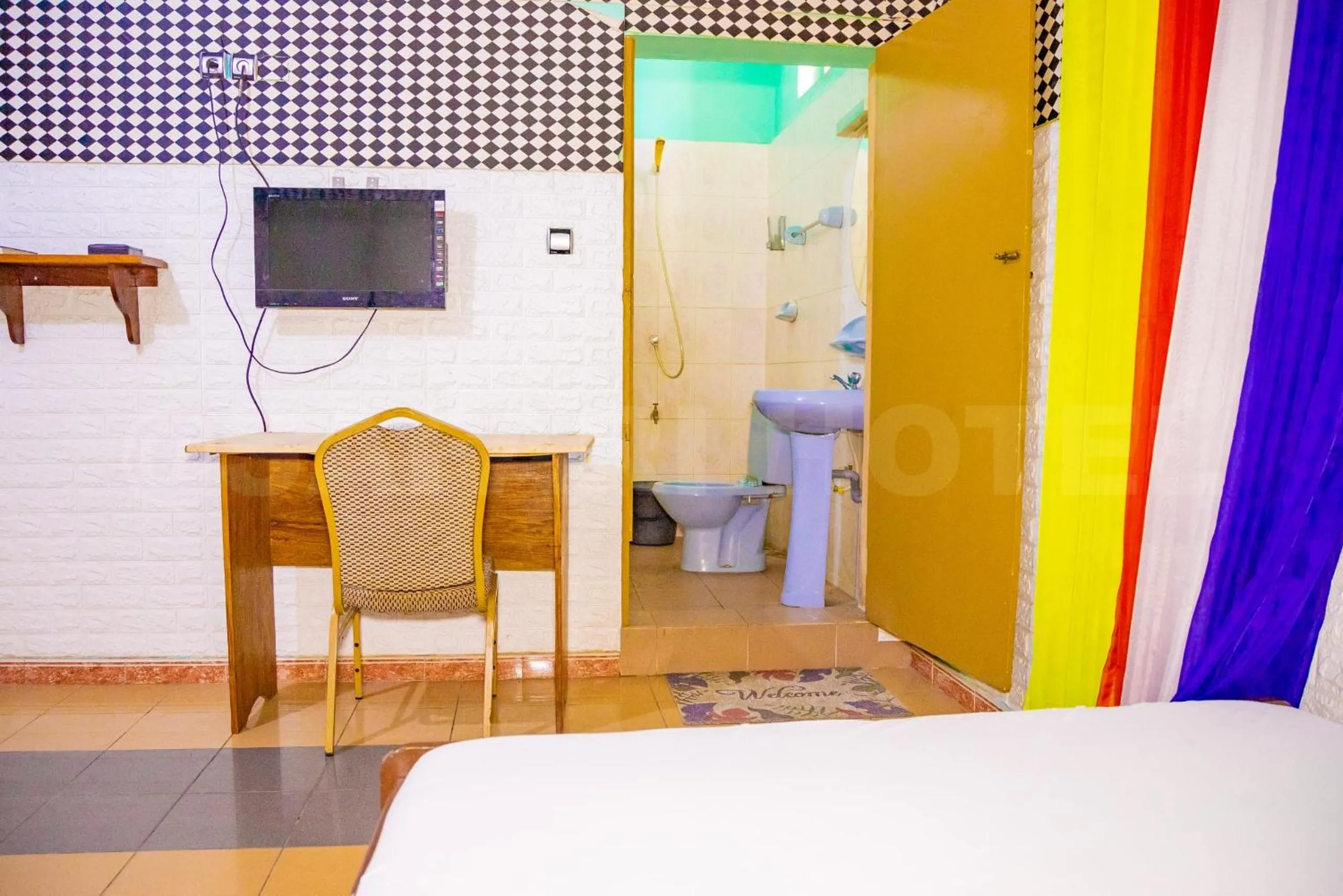 Bed in Hotel Safari COTONOU