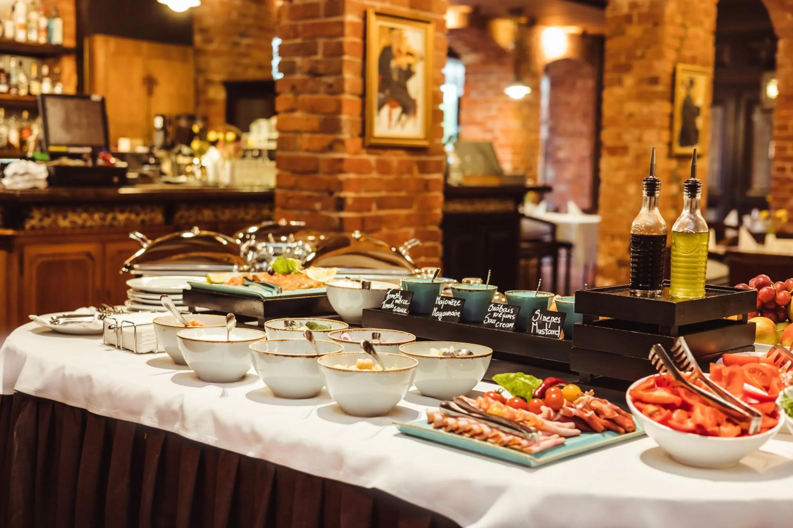 Breakfast in Promenade Hotel Liepaja