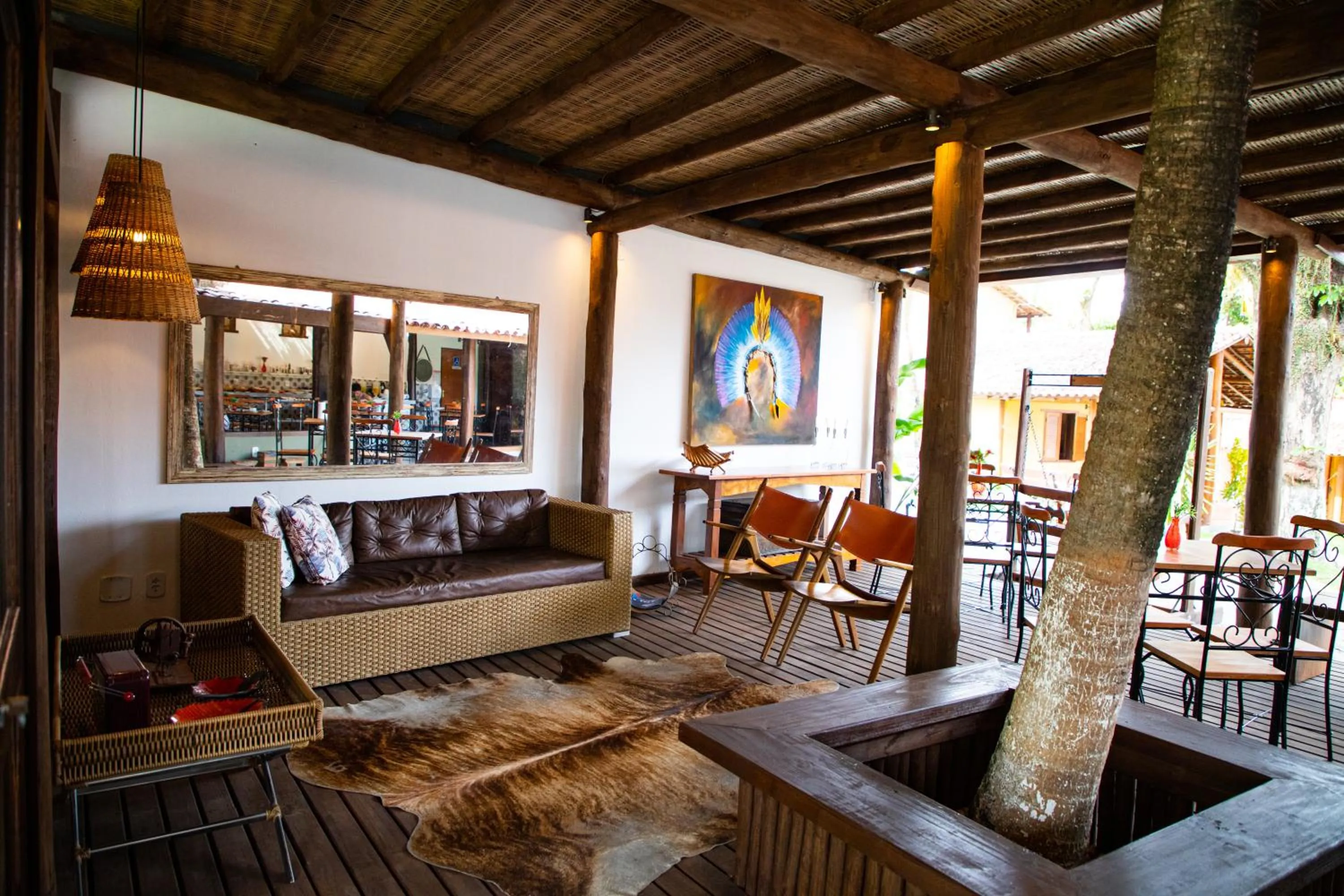 Living room in Tororao Hotel Pousada