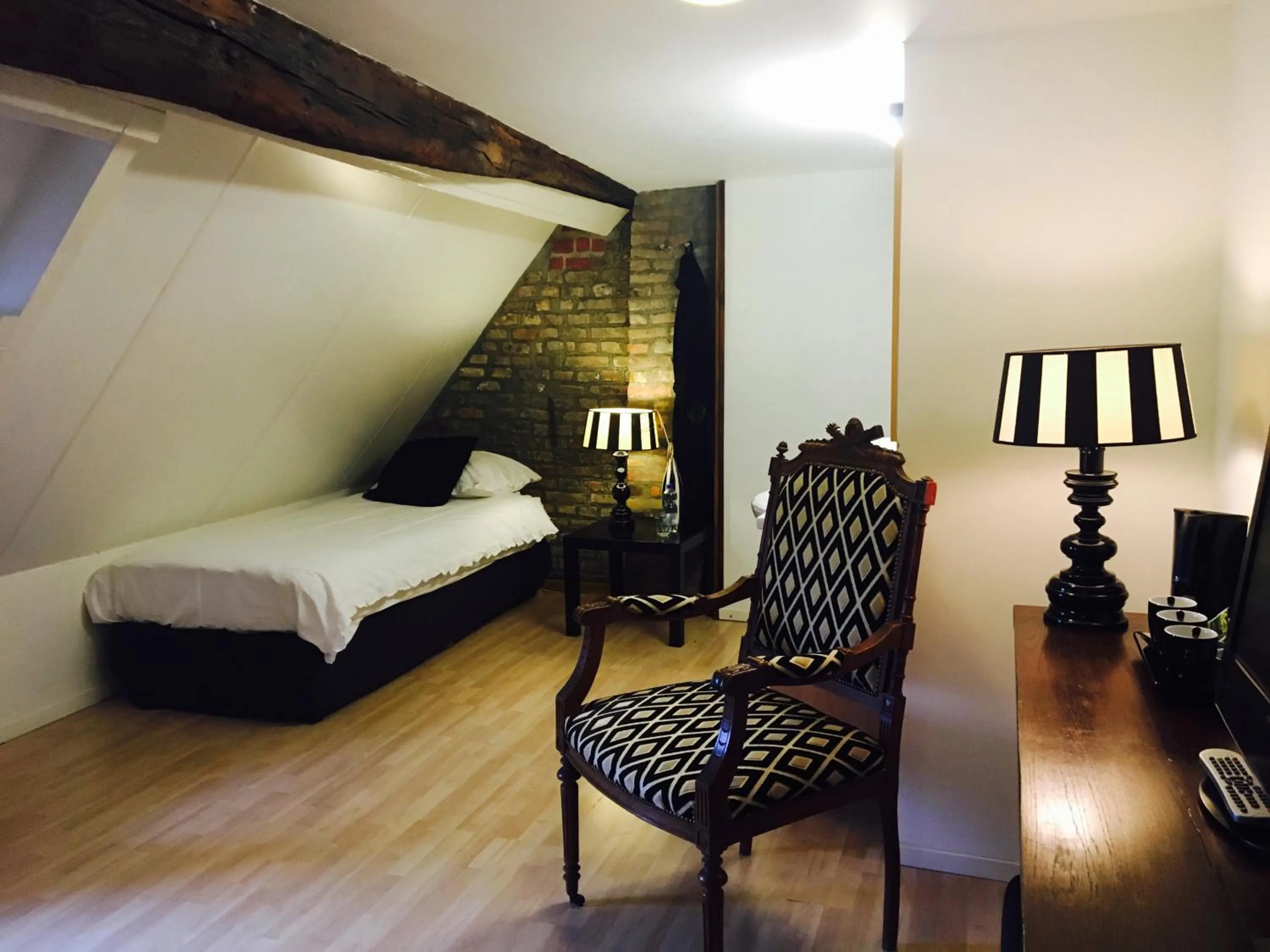 Bed in Chambres D'Hotes Rekko