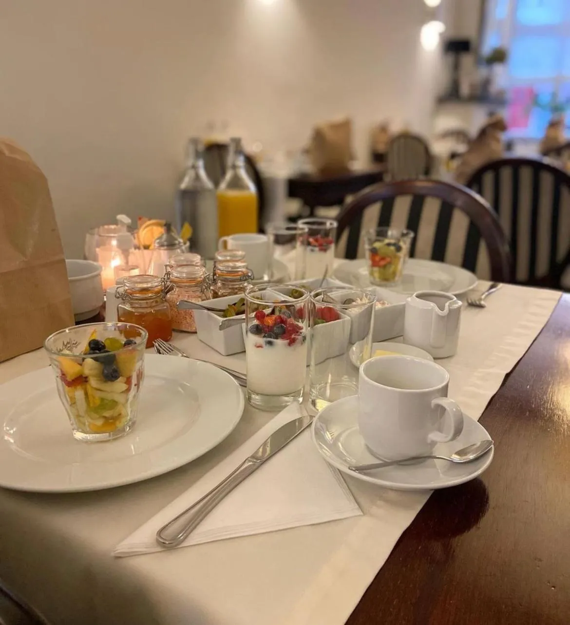 Breakfast in Chambres D'Hotes Rekko
