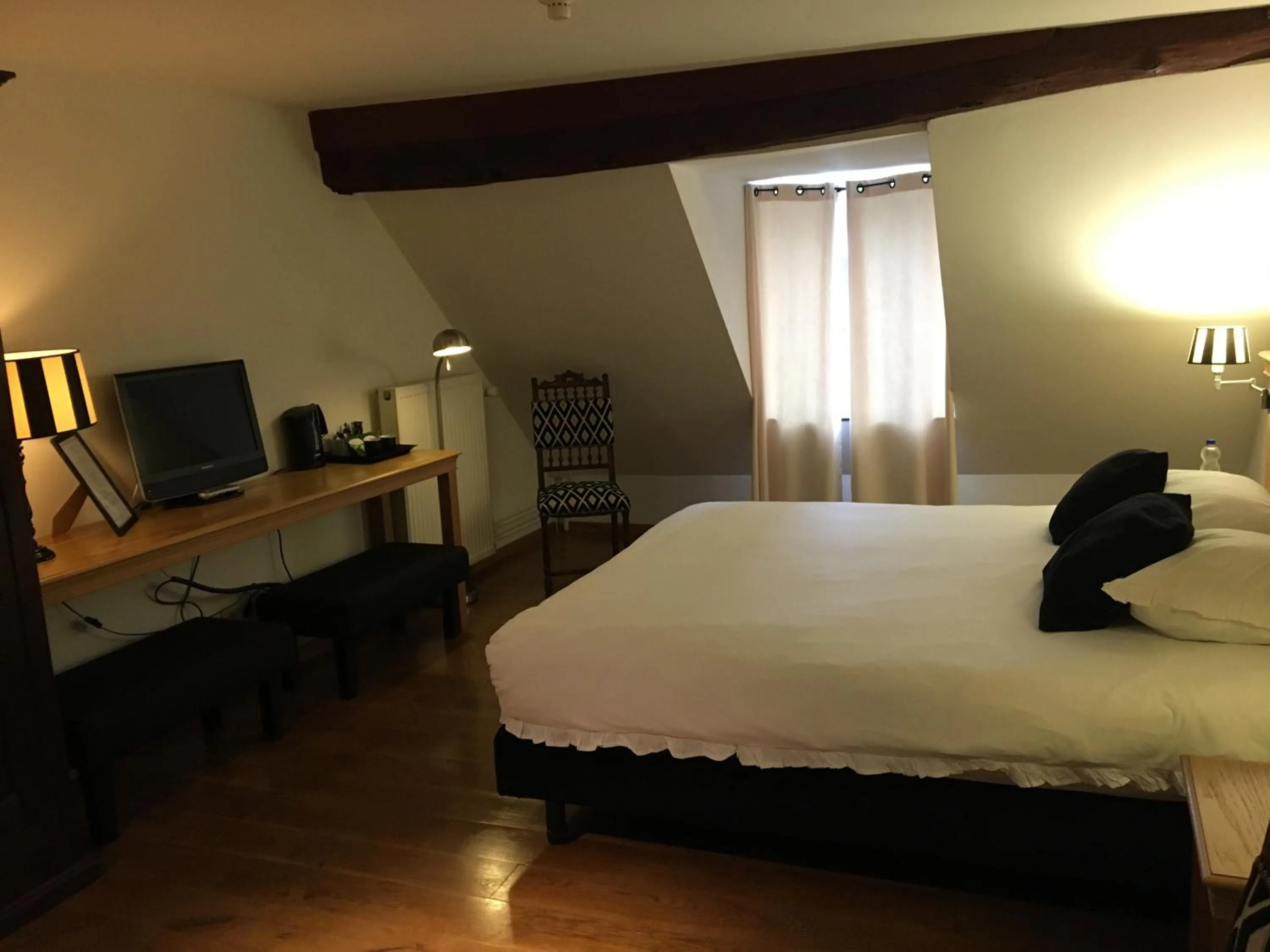 Bedroom, Bed in Chambres D'Hotes Rekko