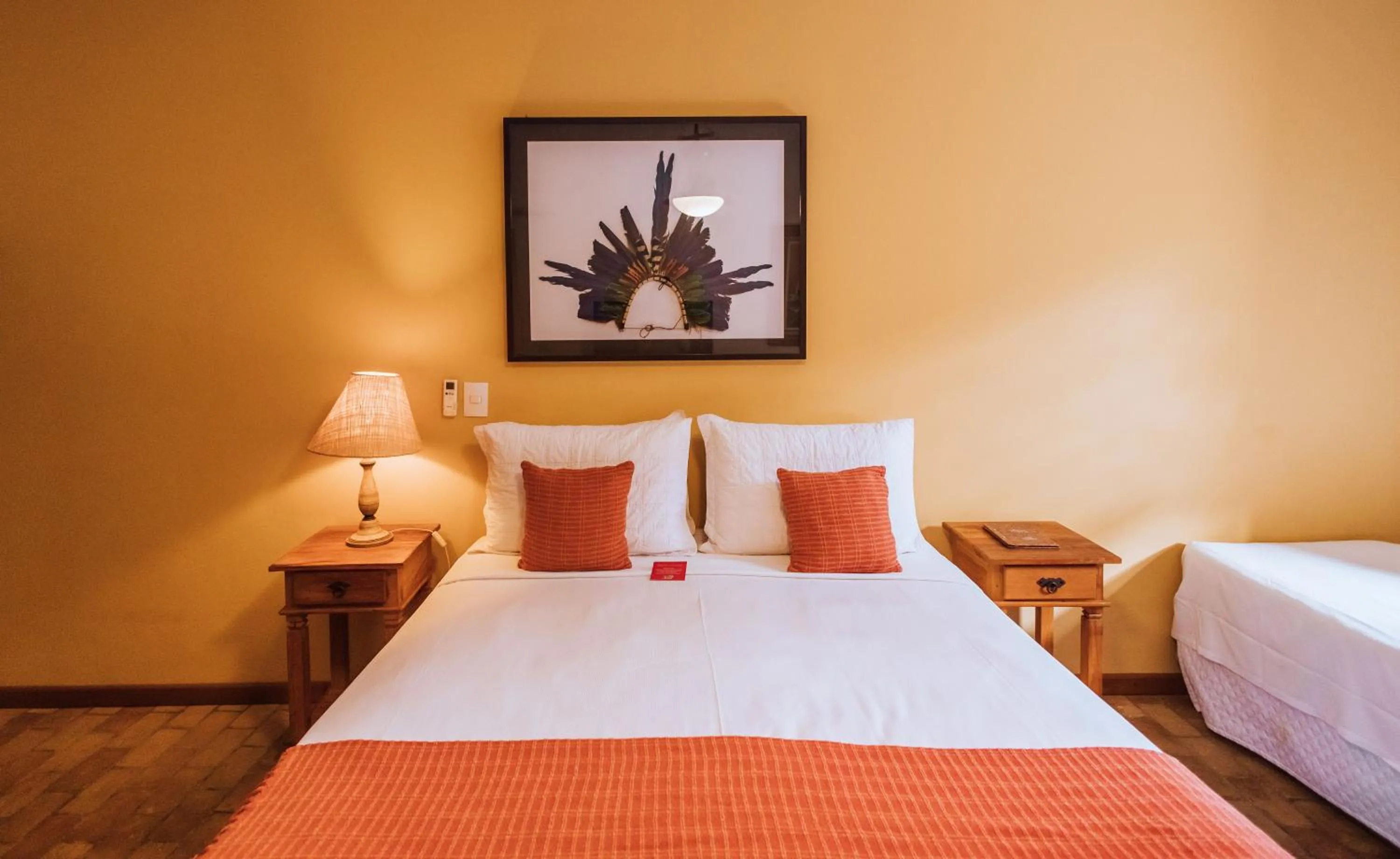 Photo of the whole room, Bed in Pousada Terra Madre