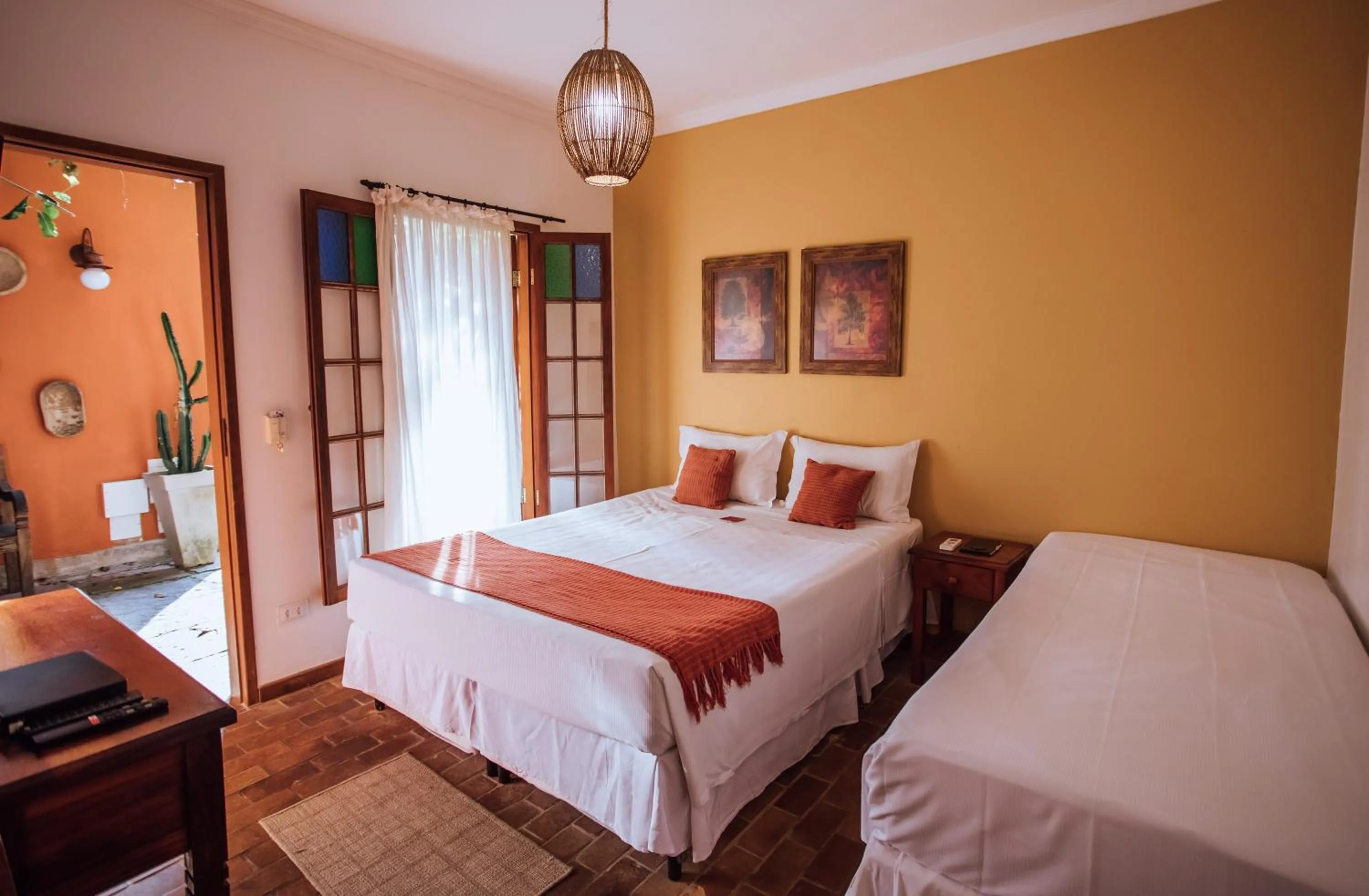 Photo of the whole room, Bed in Pousada Terra Madre