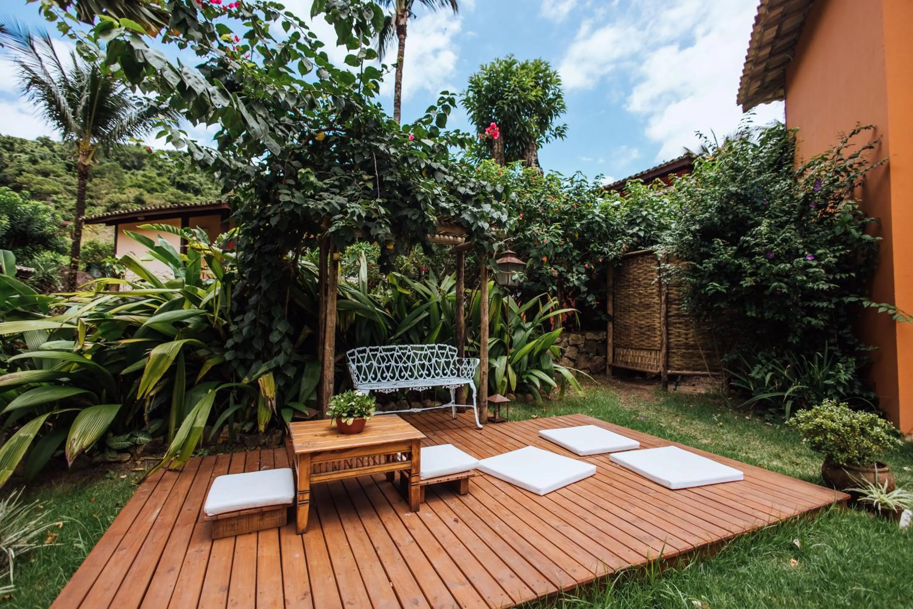 Patio in Pousada Terra Madre