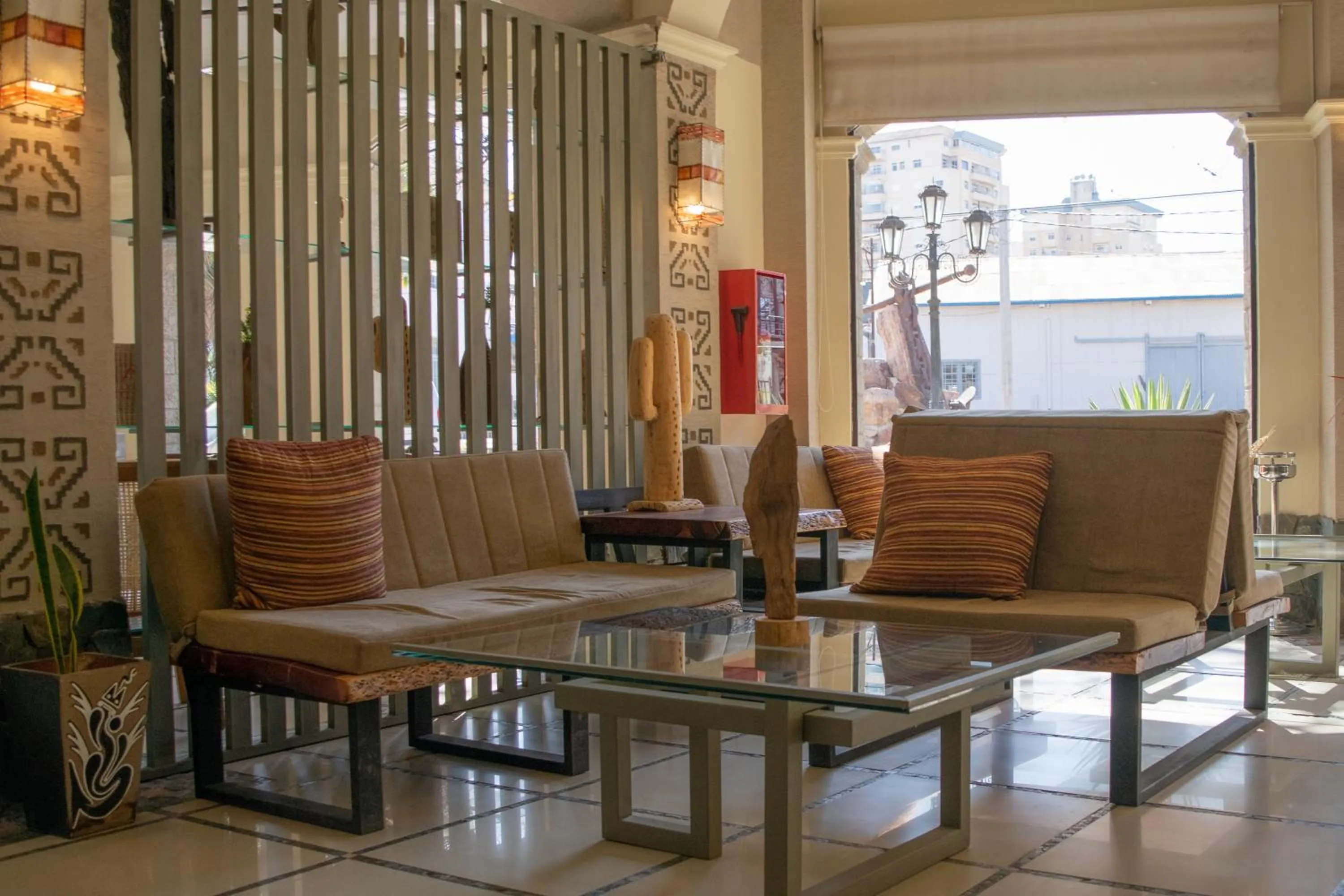 Living room in Hotel Inkai