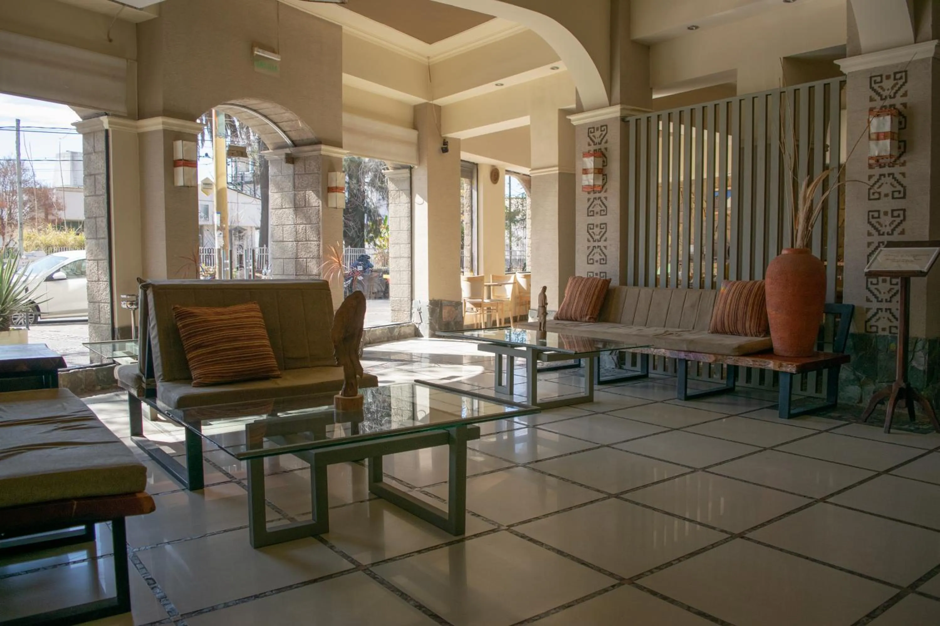 Living room in Hotel Inkai
