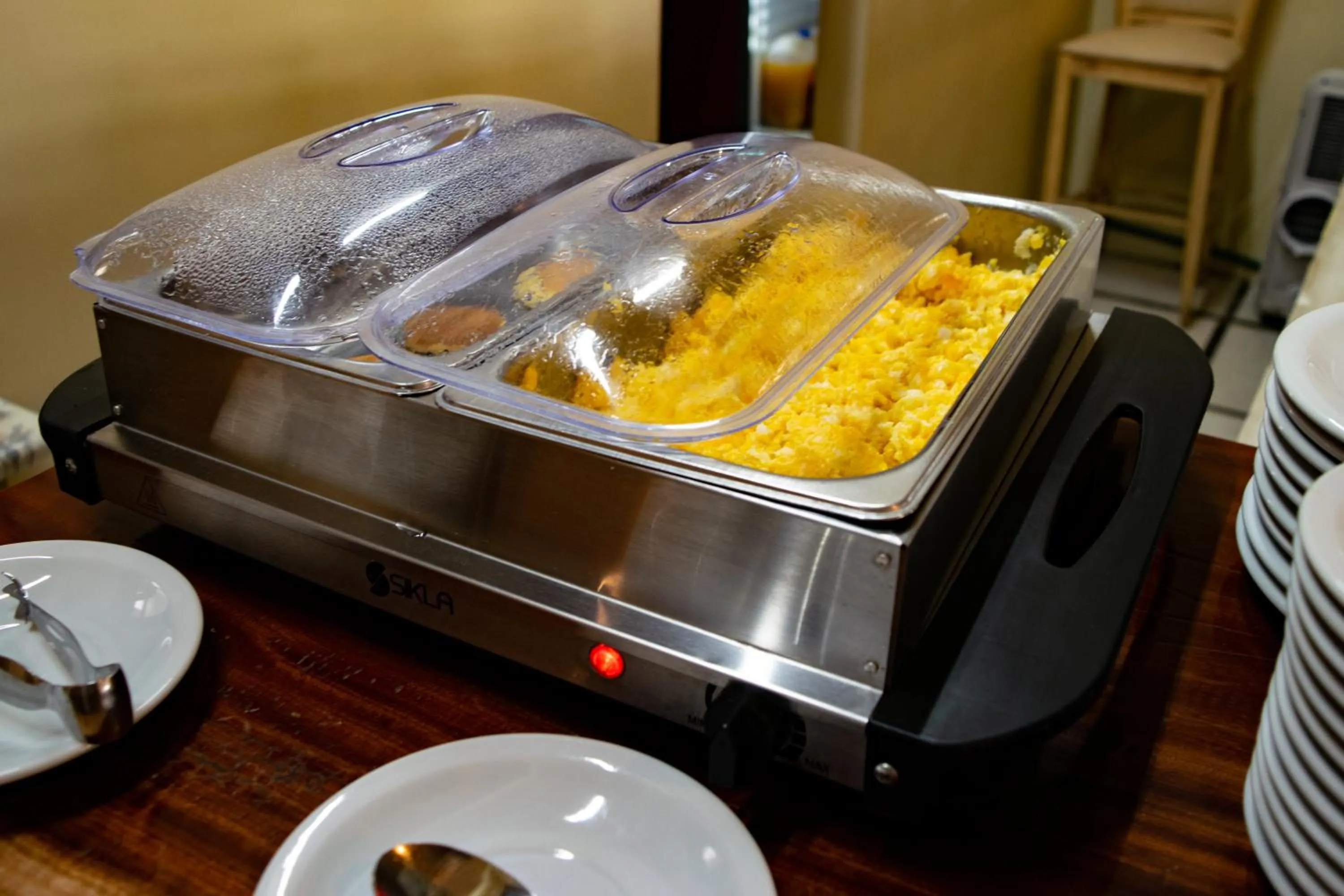 Buffet breakfast in Hotel Inkai