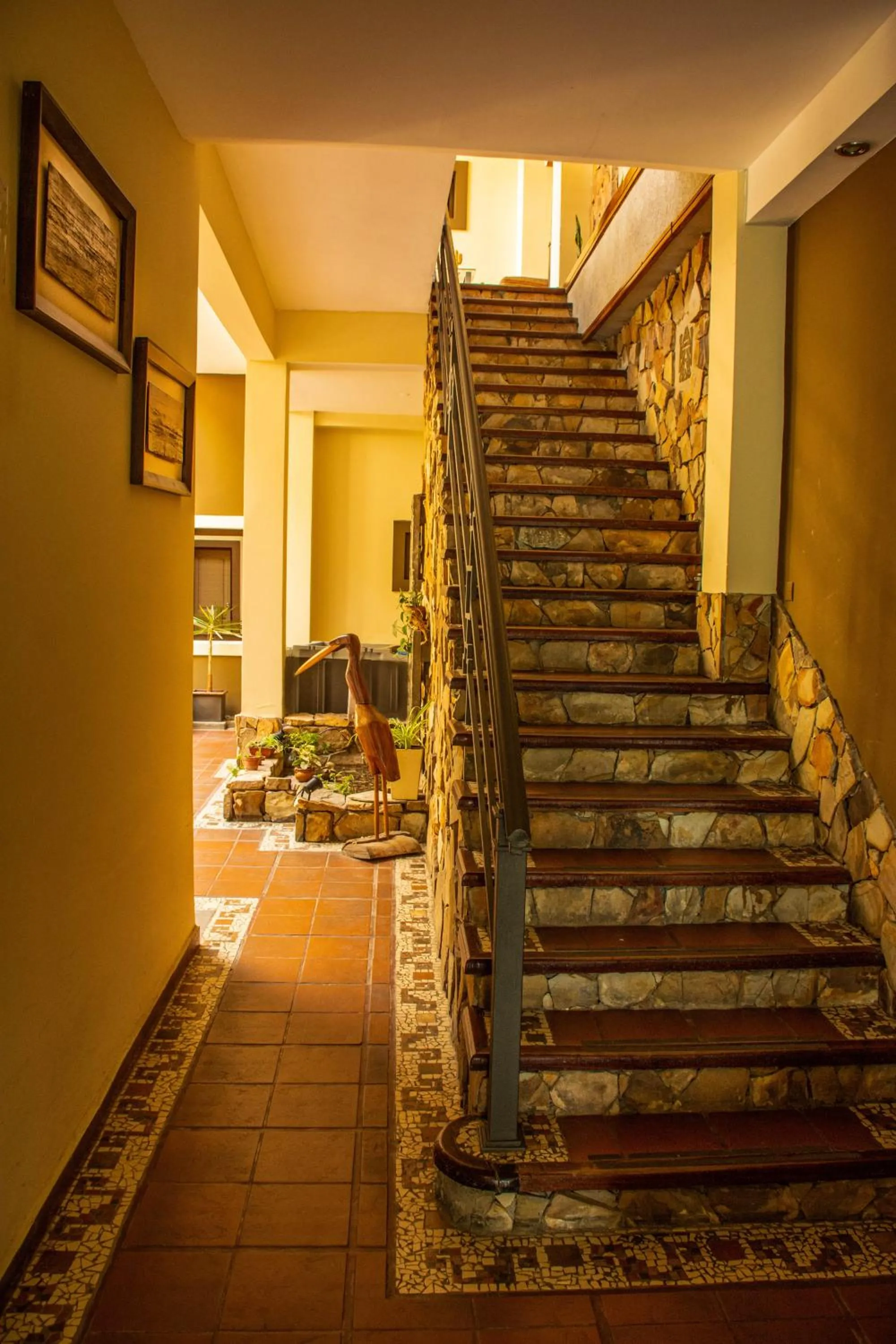 Patio in Hotel Inkai