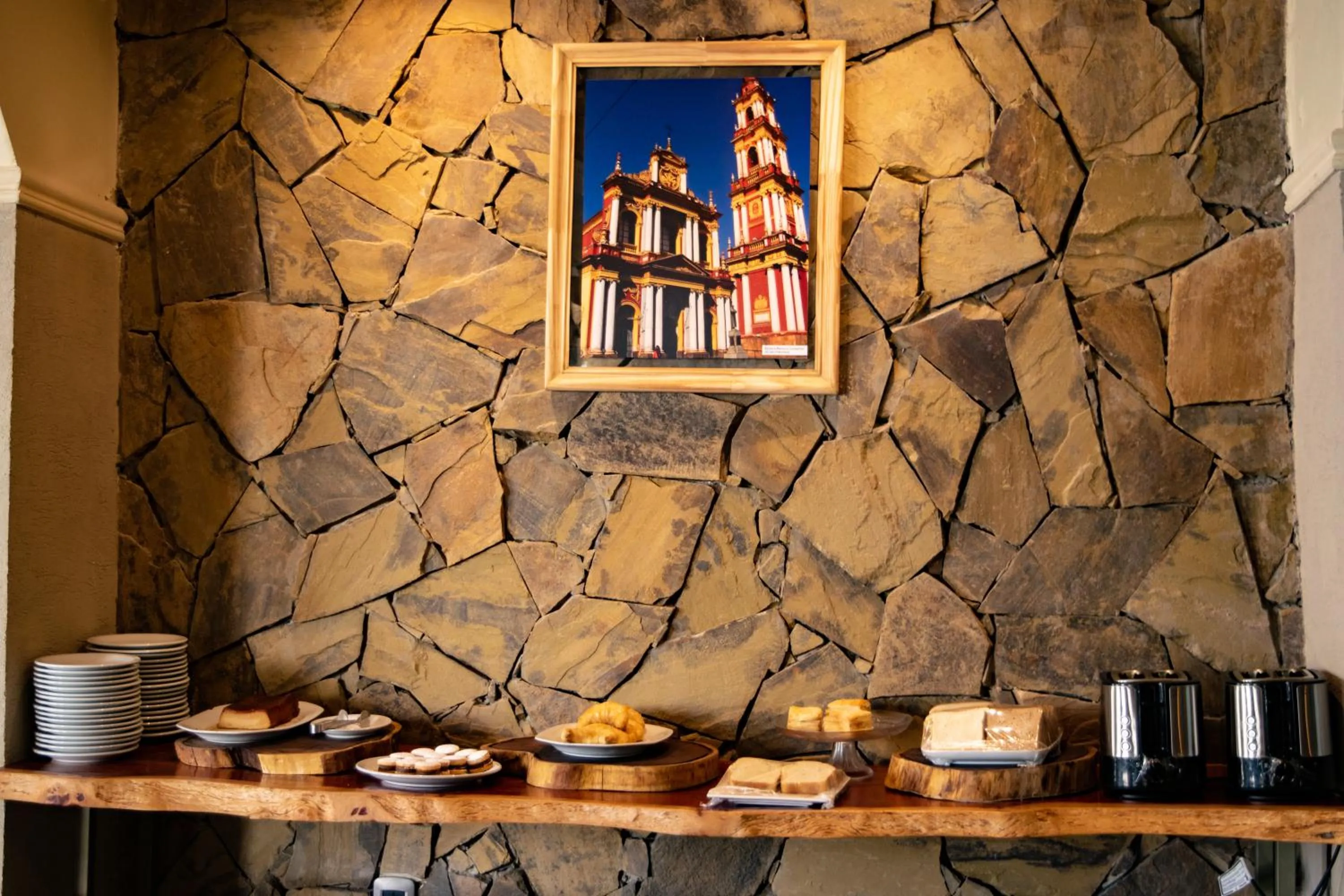 Buffet breakfast in Hotel Inkai