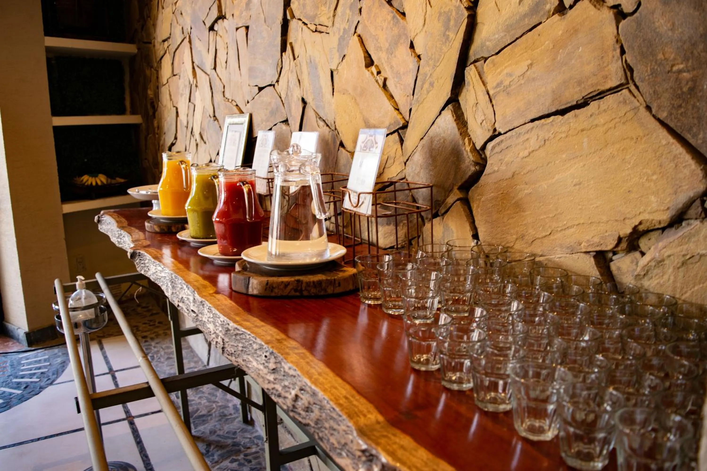 Buffet breakfast in Hotel Inkai