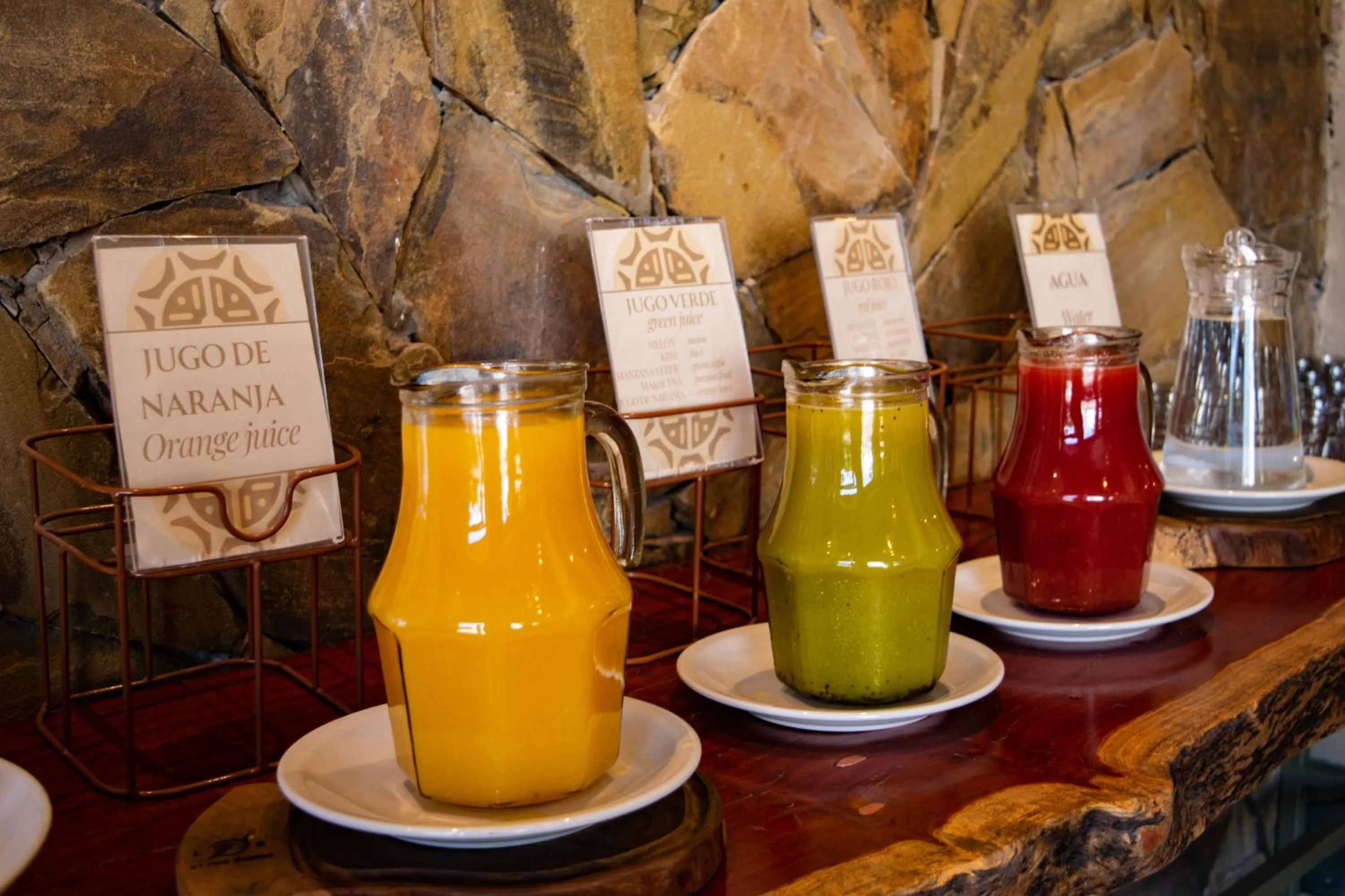 Buffet breakfast in Hotel Inkai